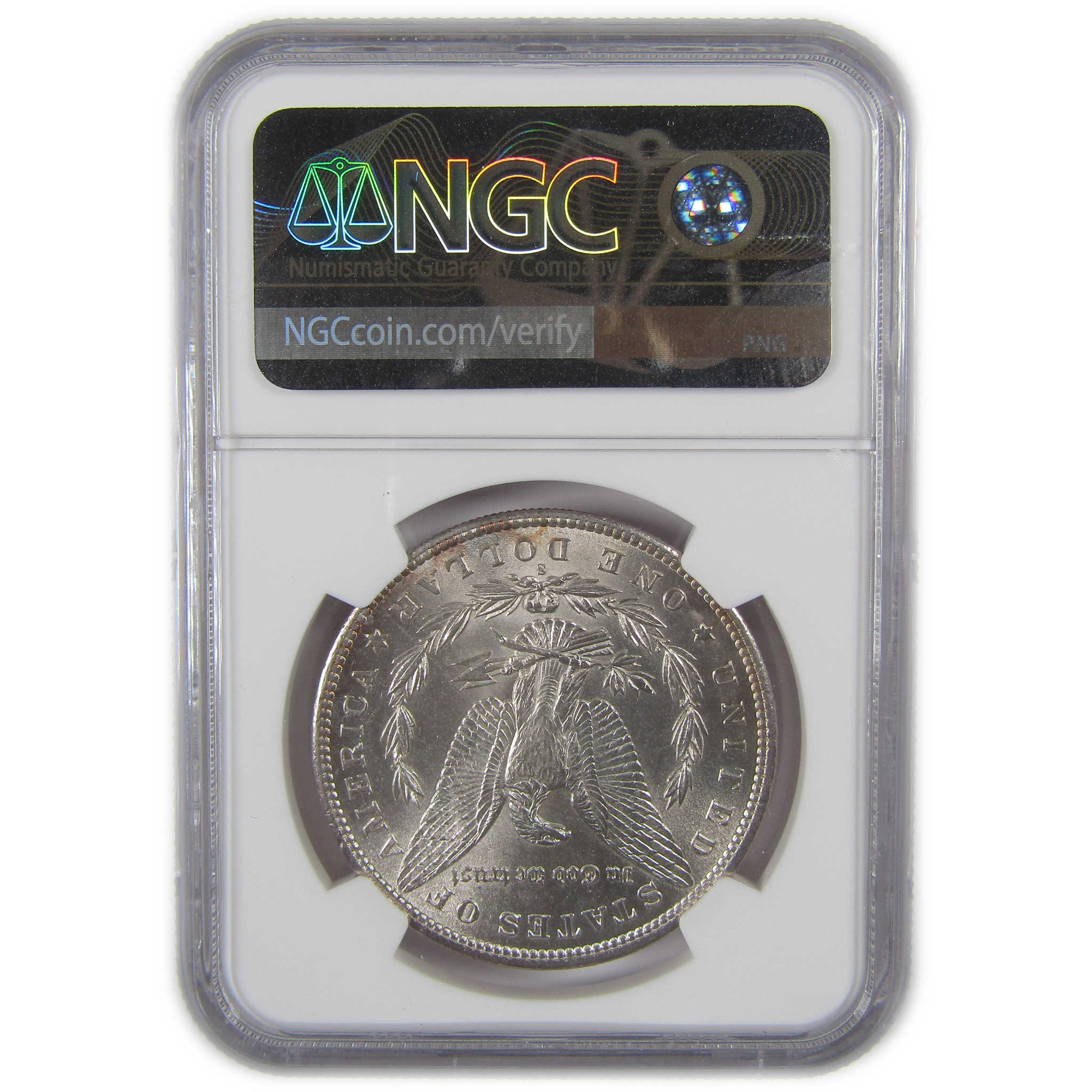 1891 S Morgan Dollar MS 63 NGC Silver Uncirculated $1 Coin SKU:I23419