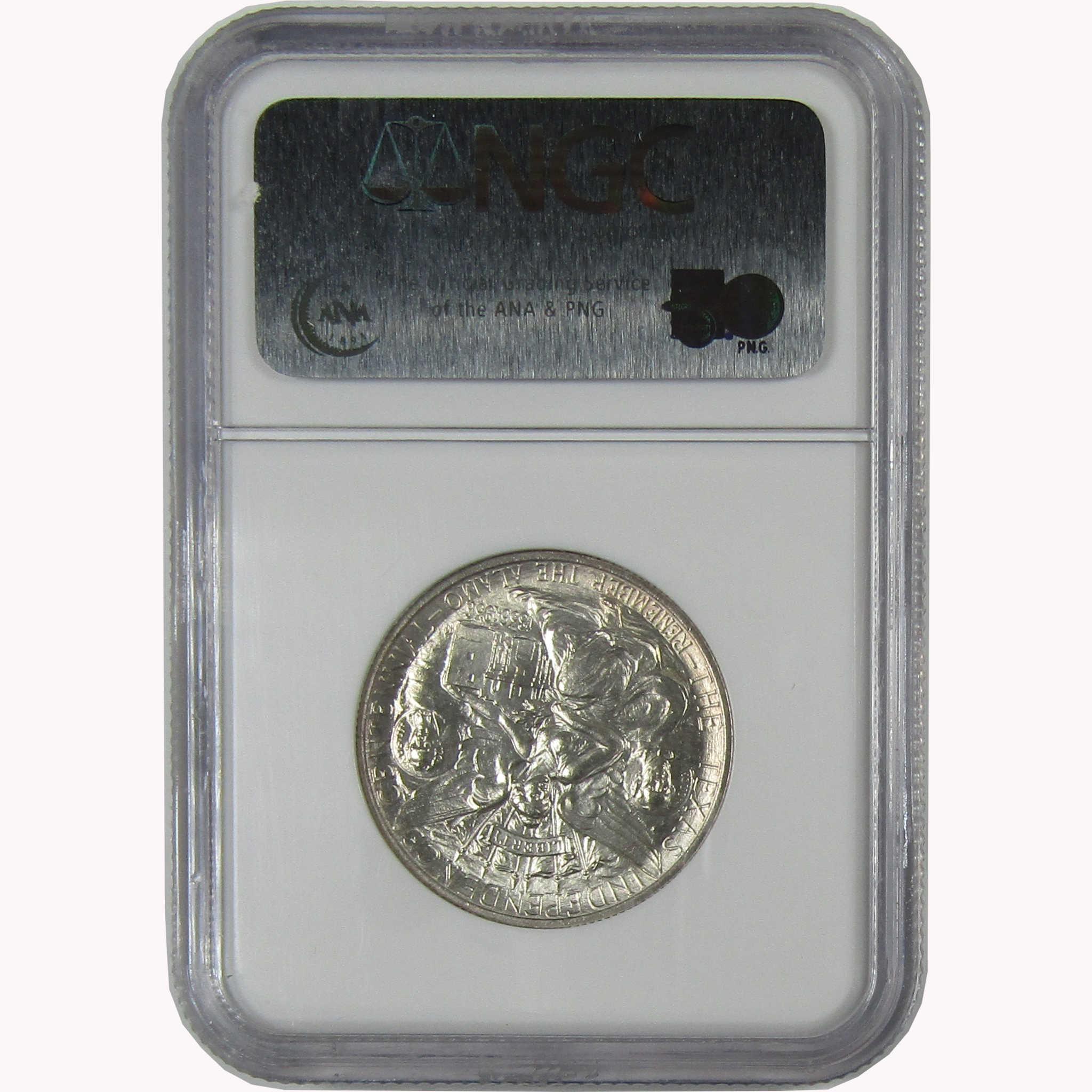 1935 Texas Commemorative Silver Half Dollar MS 66 NGC Uncirculated