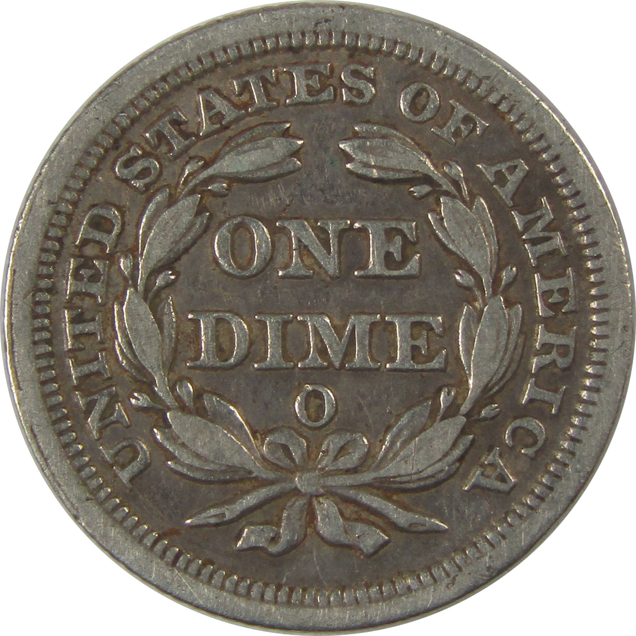 1854 O Seated Liberty Dime VF Very Fine Details Silver SKU:I20712