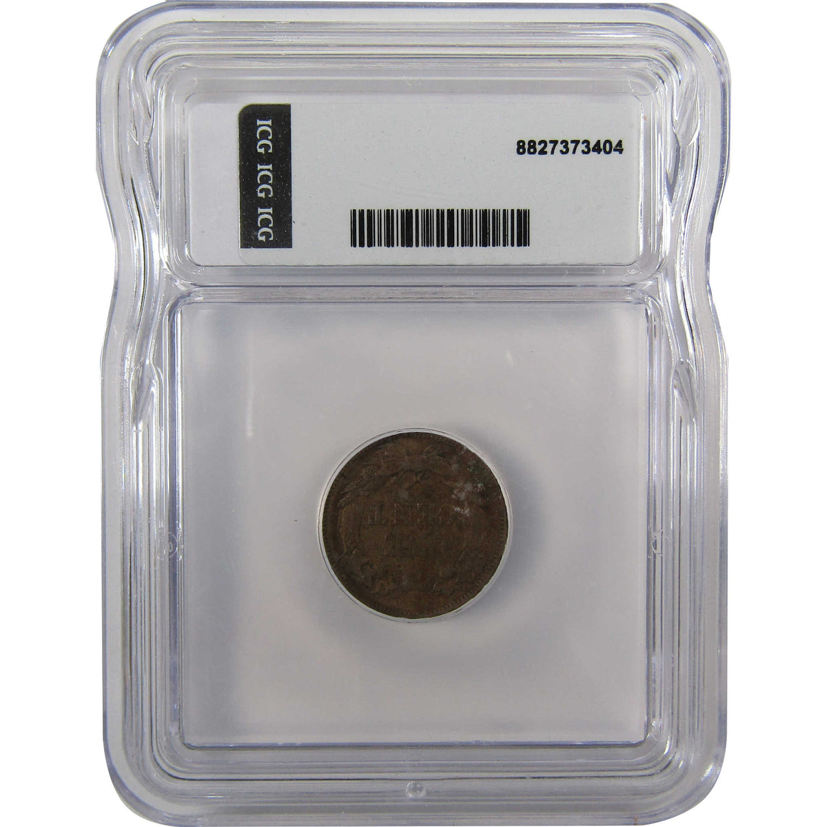 1858 Small Letters Flying Eagle Cent EF 40 ICG 1c Coin SKU:I29113
