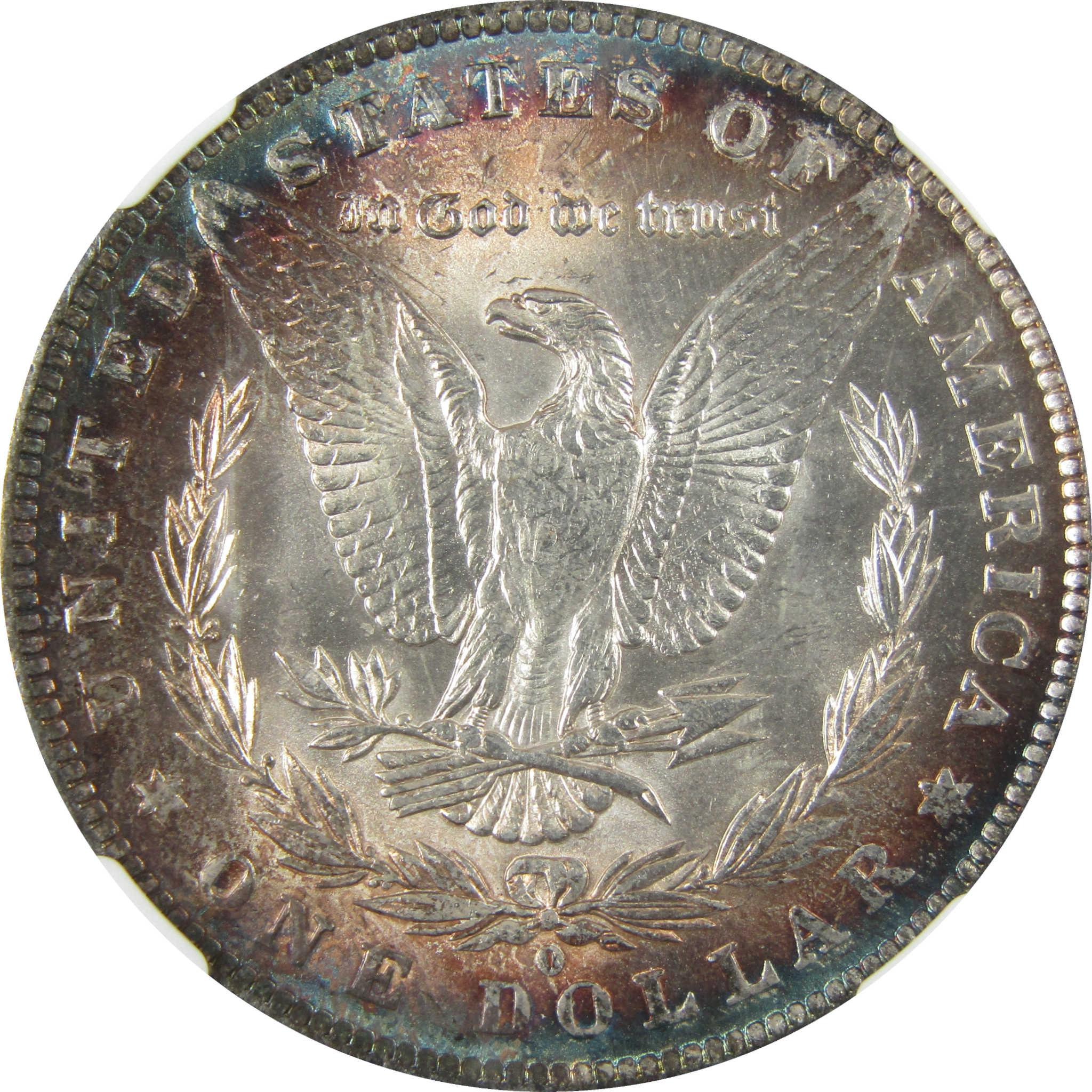 1884 O Morgan Silver Dollar MS 64 NGC Uncirculated Toned SKU:I27893