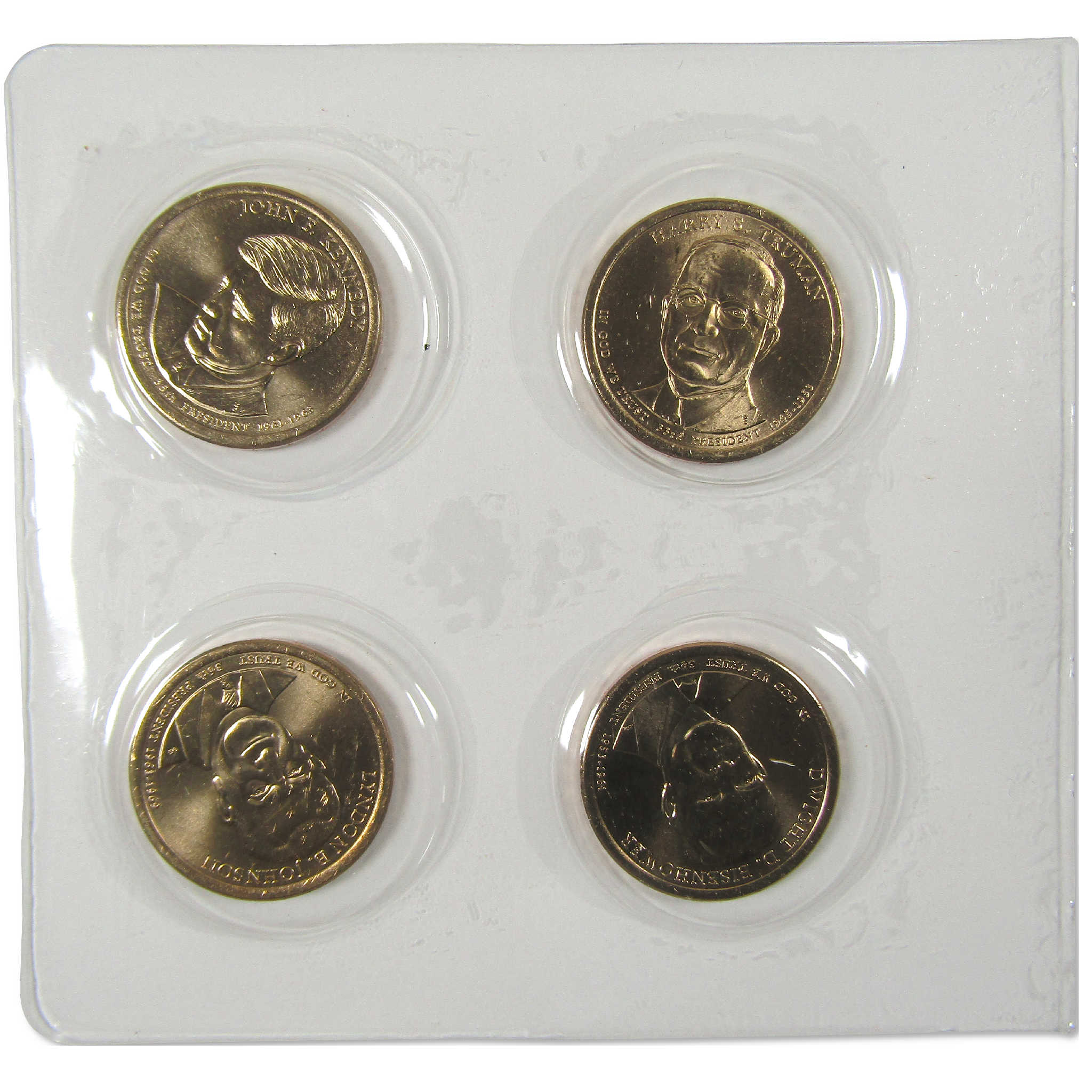 2015 D Presidential Dollar $1 Four-Coin Set OGP SKU:CPC0792