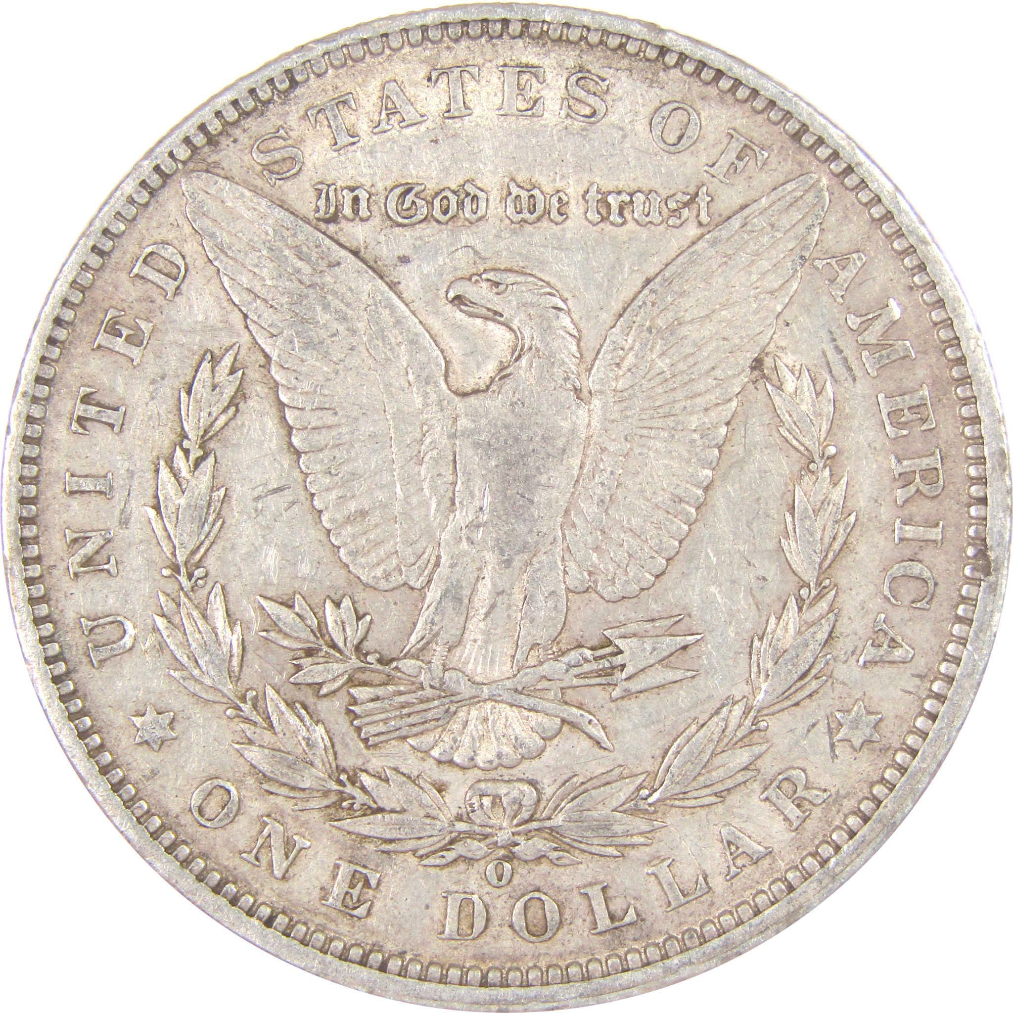 1891 O Morgan Dollar XF EF Extremely Fine Silver $1 Coin SKU:I16879 - Morgan coin - Morgan silver dollar - Morgan silver dollar for sale - Profile Coins & Collectibles