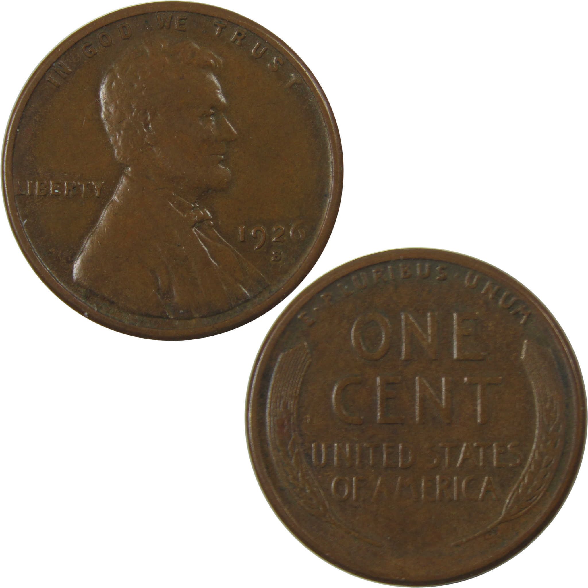 1926 S Lincoln Wheat Cent XF EF Extremely Fine Penny SKU:I24639