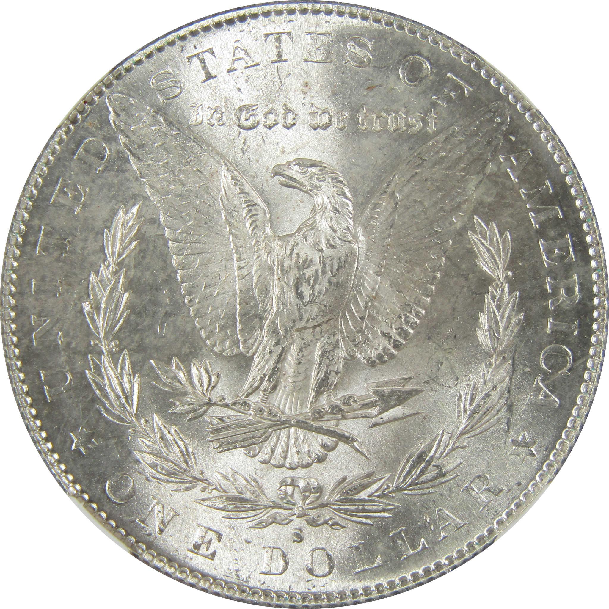 1882 S Morgan Silver Dollar MS 63 NGC Uncirculated $1 Coin SKU:CP392 - Morgan coin - Morgan silver dollar - Morgan silver dollar for sale - Profile Coins & Collectibles