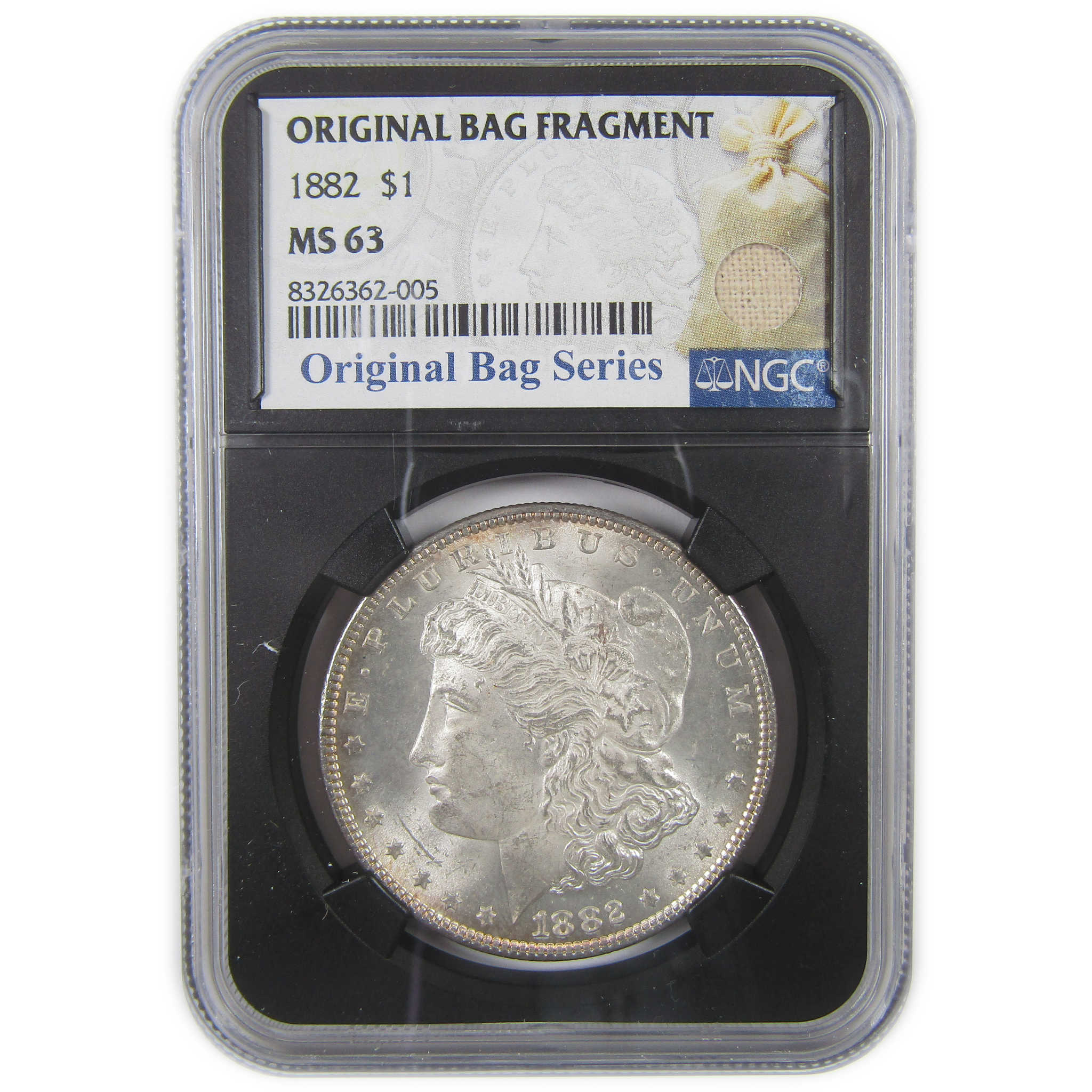 1882 Morgan Dollar MS 63 NGC Silver Original Bag Fragment SKU:I18295 - Morgan coin - Morgan silver dollar - Morgan silver dollar for sale - Profile Coins & Collectibles