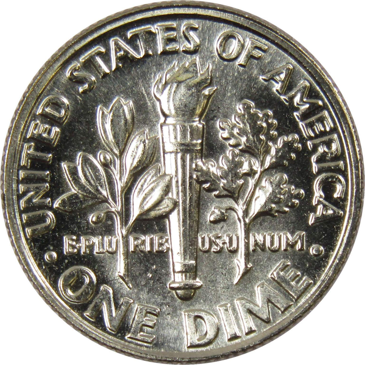 1991 P Roosevelt Dime Clad Uncirculated Mint State 10c Coin