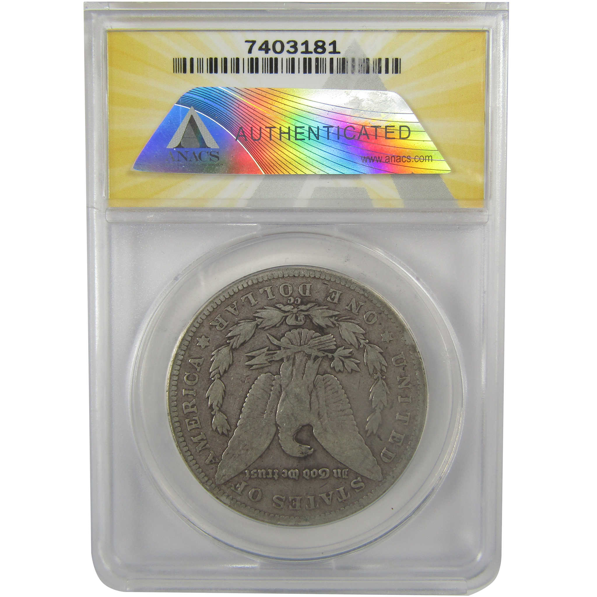 1893 CC Morgan Dollar VG 8 ANACS Silver $1 Coin SKU:I22005 - Morgan coin - Morgan silver dollar - Morgan silver dollar for sale - Profile Coins & Collectibles