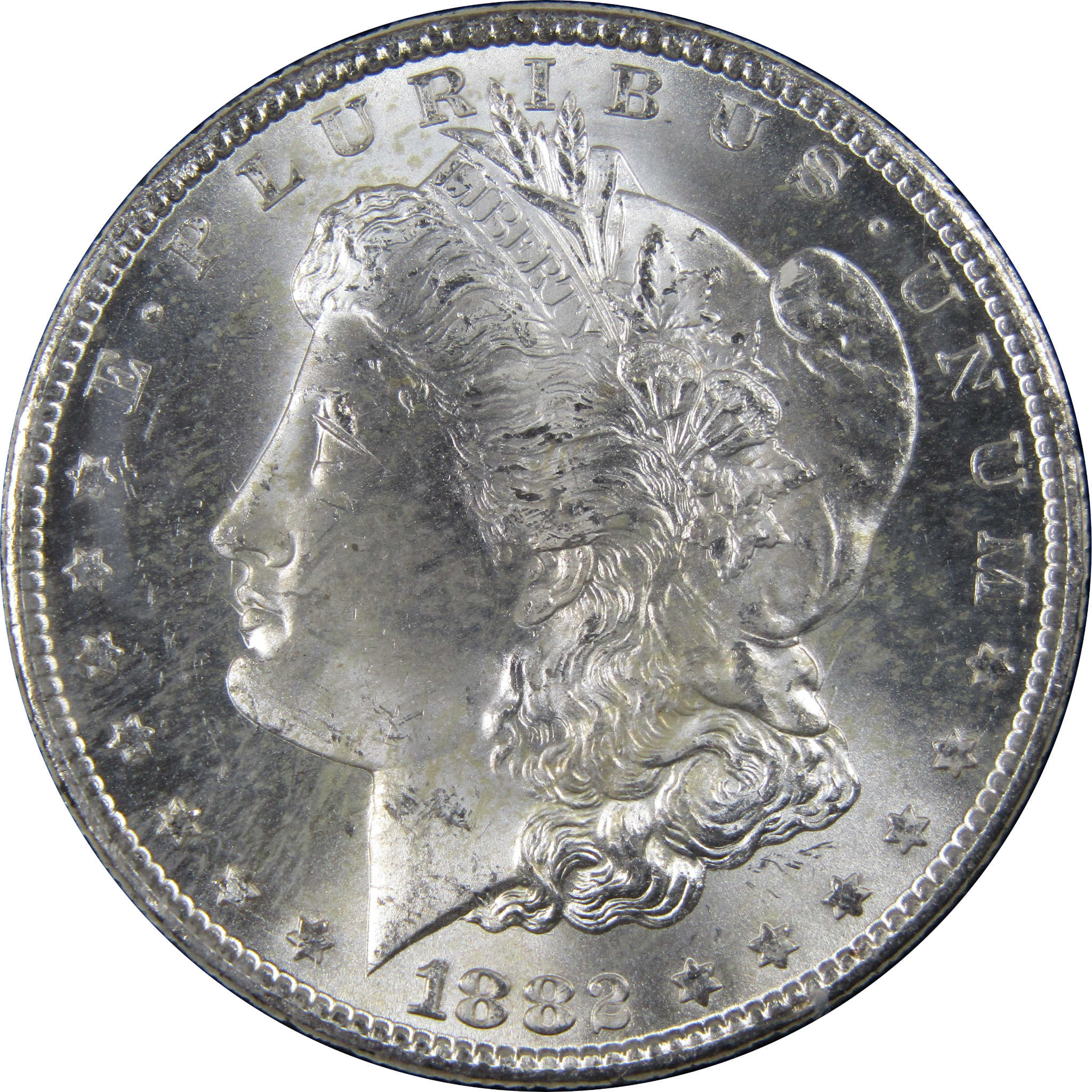 1883 CC GSA Morgan Dollar Uncirculated Mint State Silver SKU:I23901 - Morgan coin - Morgan silver dollar - Morgan silver dollar for sale - Profile Coins & Collectibles