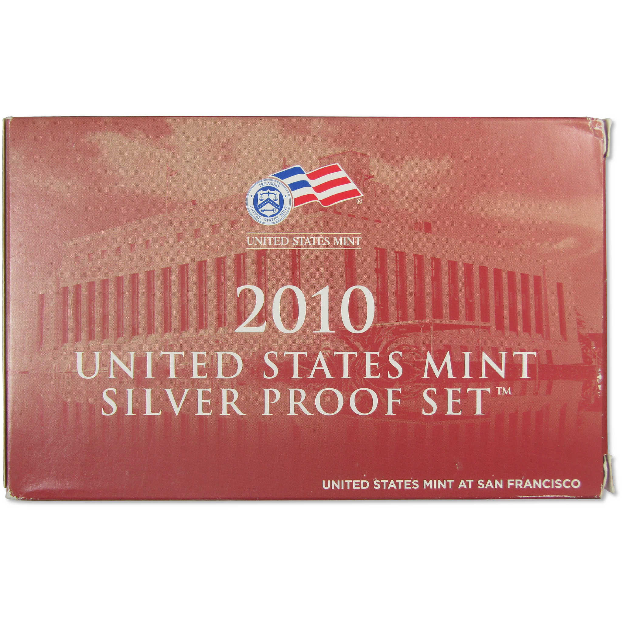 2010 Silver Proof Set U.S. Mint Original Government Packaging OGP COA