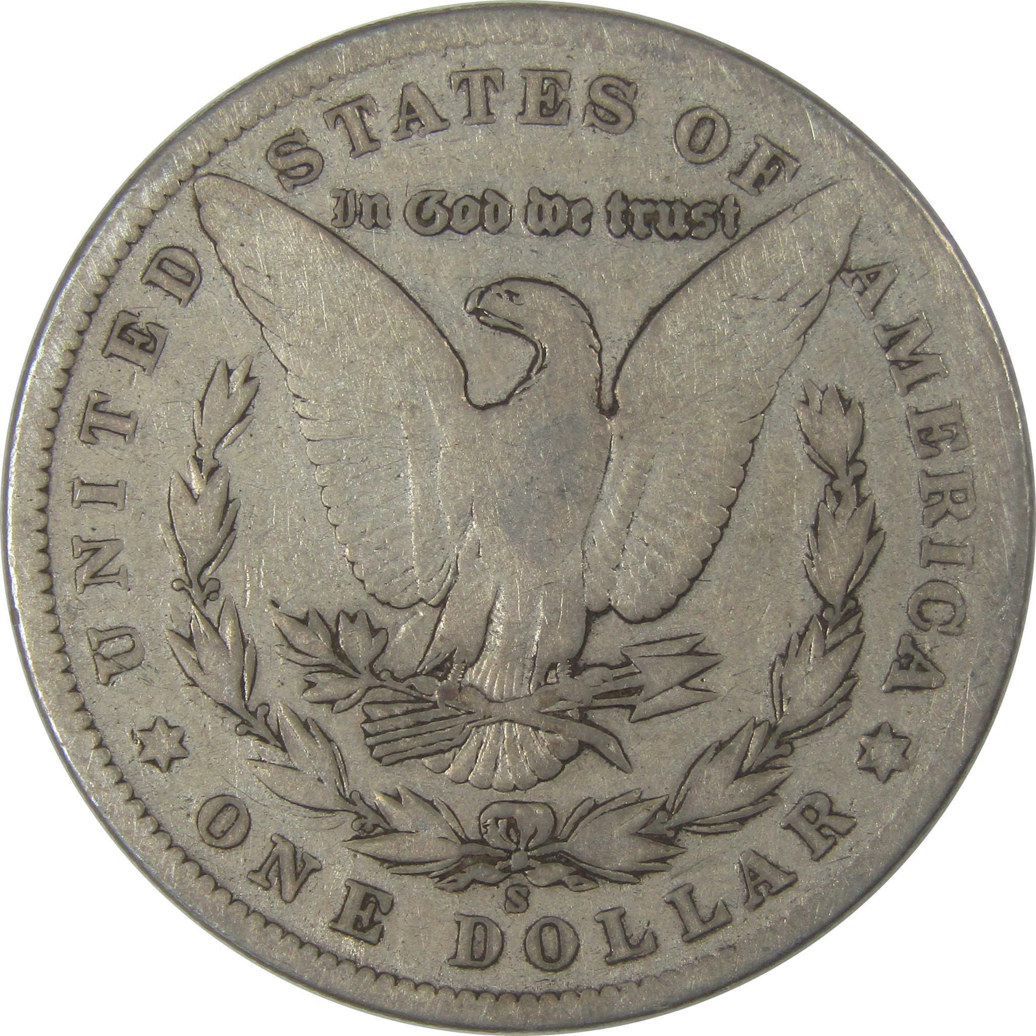 1903 S Morgan Dollar VG Very Good Details Silver $1 Coin SKU:I22817 - Morgan coin - Morgan silver dollar - Morgan silver dollar for sale - Profile Coins & Collectibles