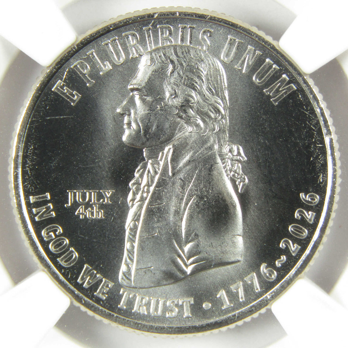 2026 July 4th Privy Declaration Independence 25c MS 69 NGC SKU:I28931