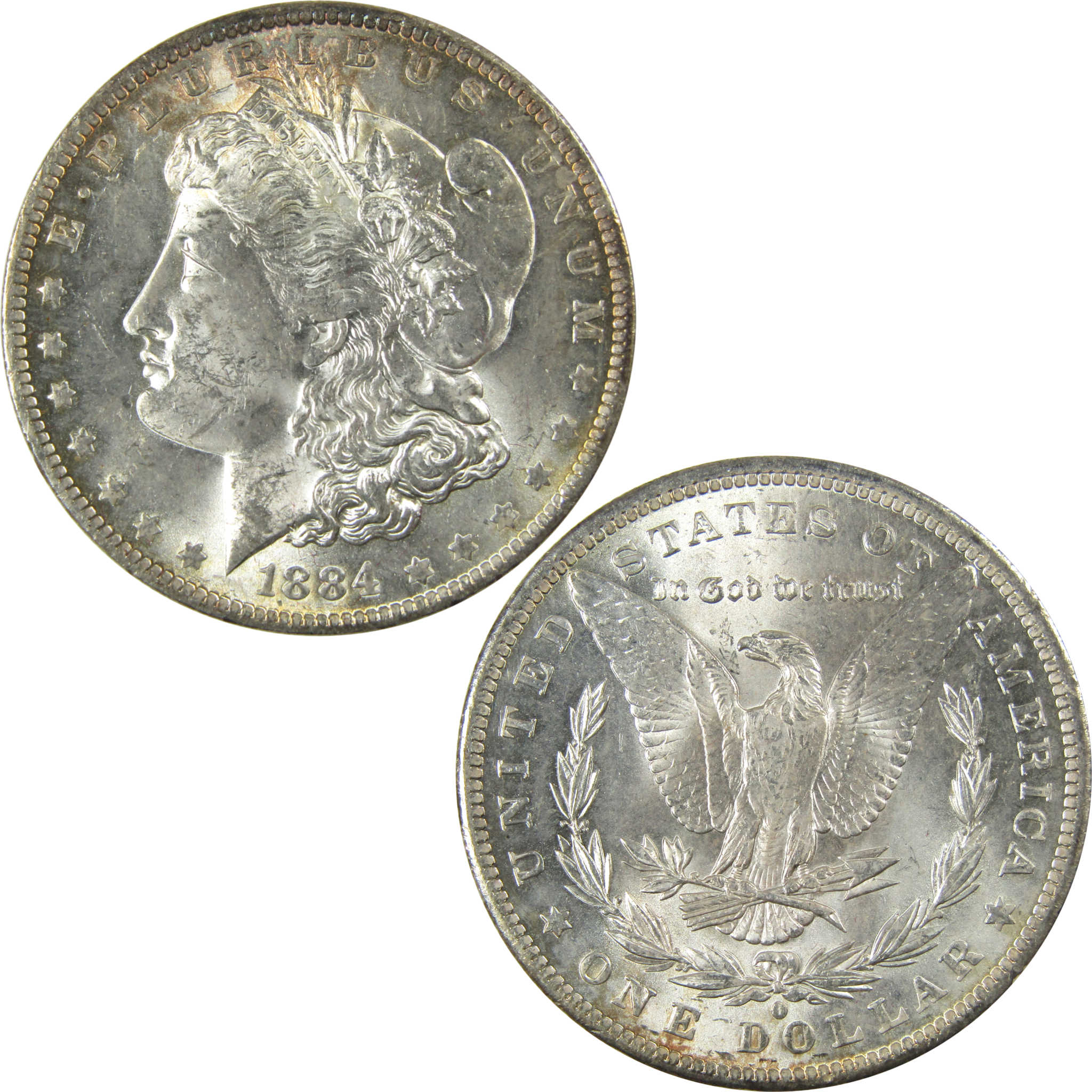 1883-1885 New Orleans Morgan Silver Dollar Set Uncirculated SKU:CP752