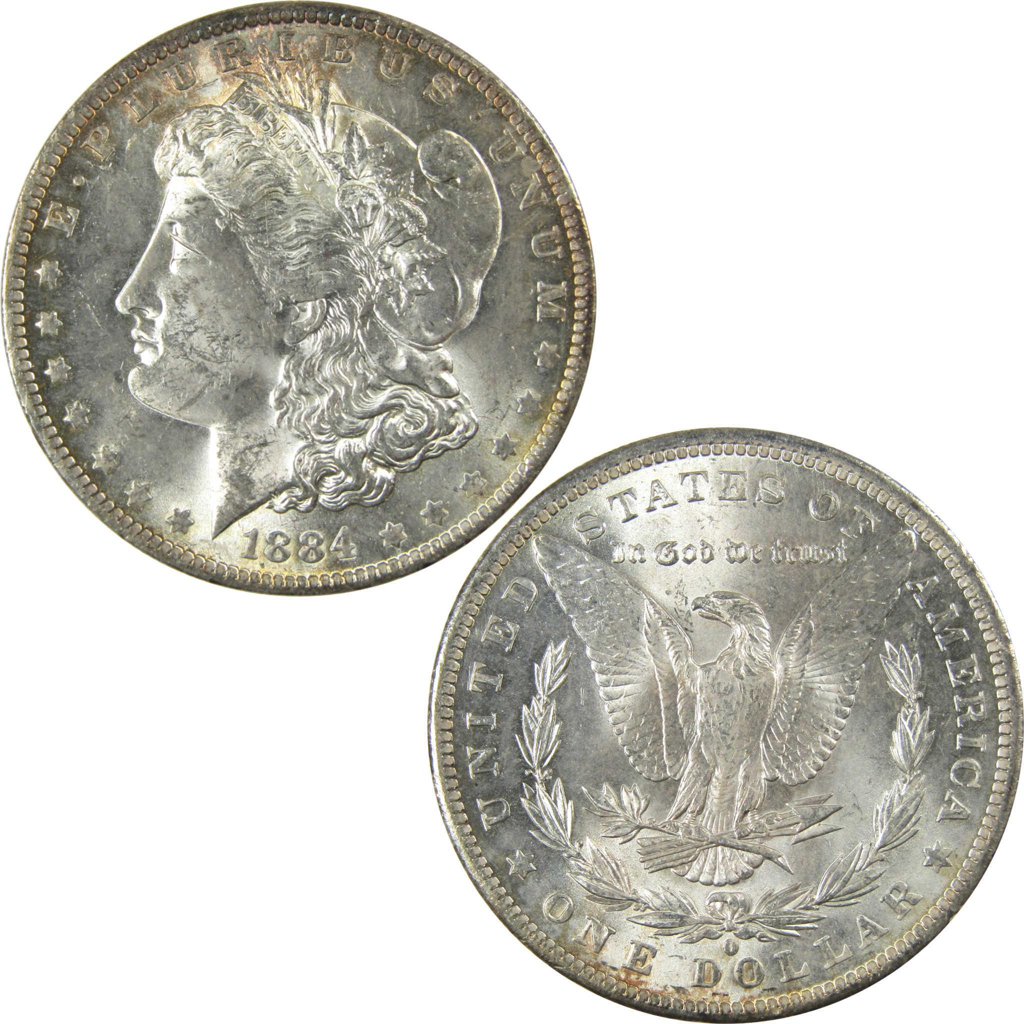 1883-1885 New Orleans Morgan Silver Dollar Set Uncirculated SKU:CP752