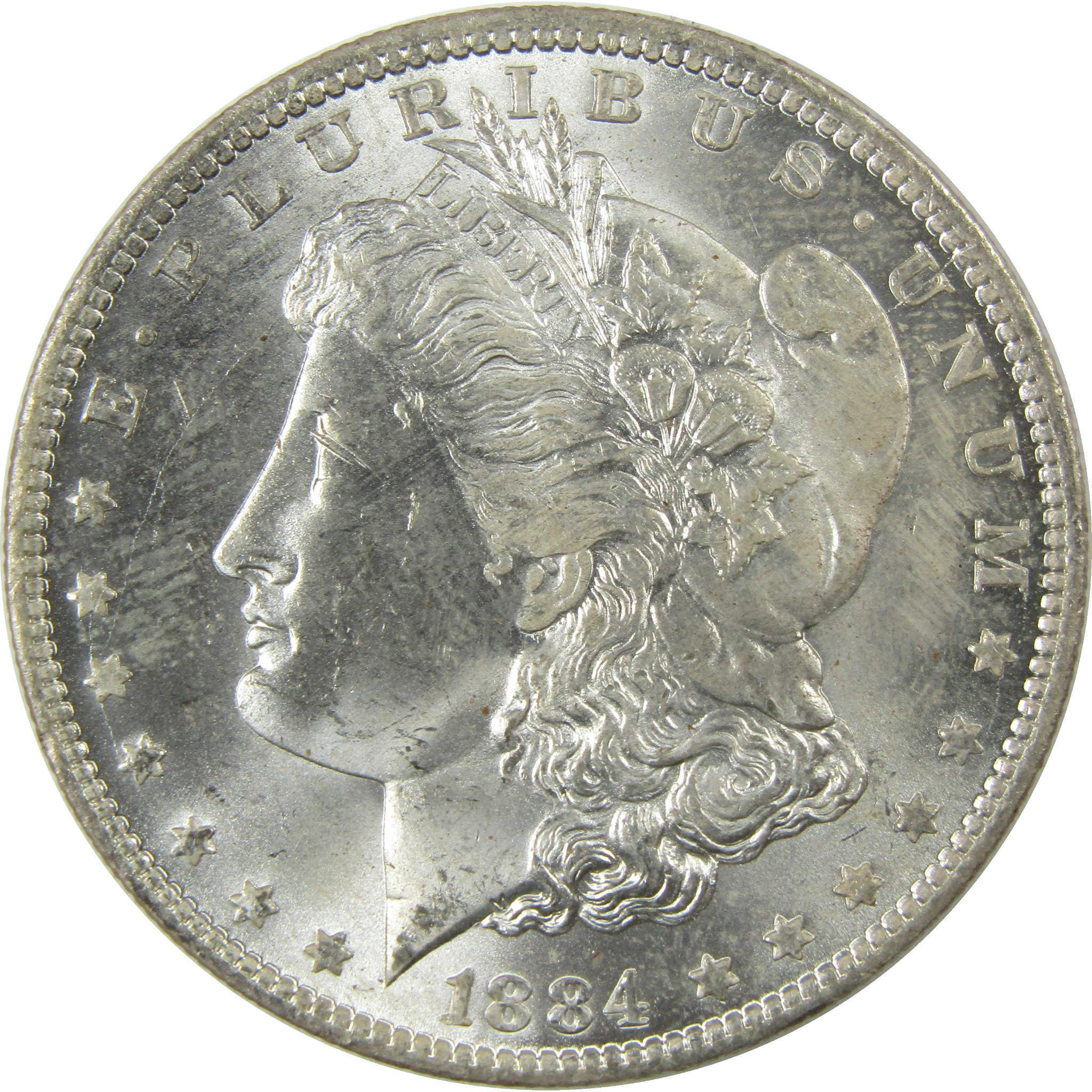 1884 O Morgan Silver Dollar Uncirculated Mint State $1 Coin SKU:I24535 - Morgan coin - Morgan silver dollar - Morgan silver dollar for sale - Profile Coins & Collectibles