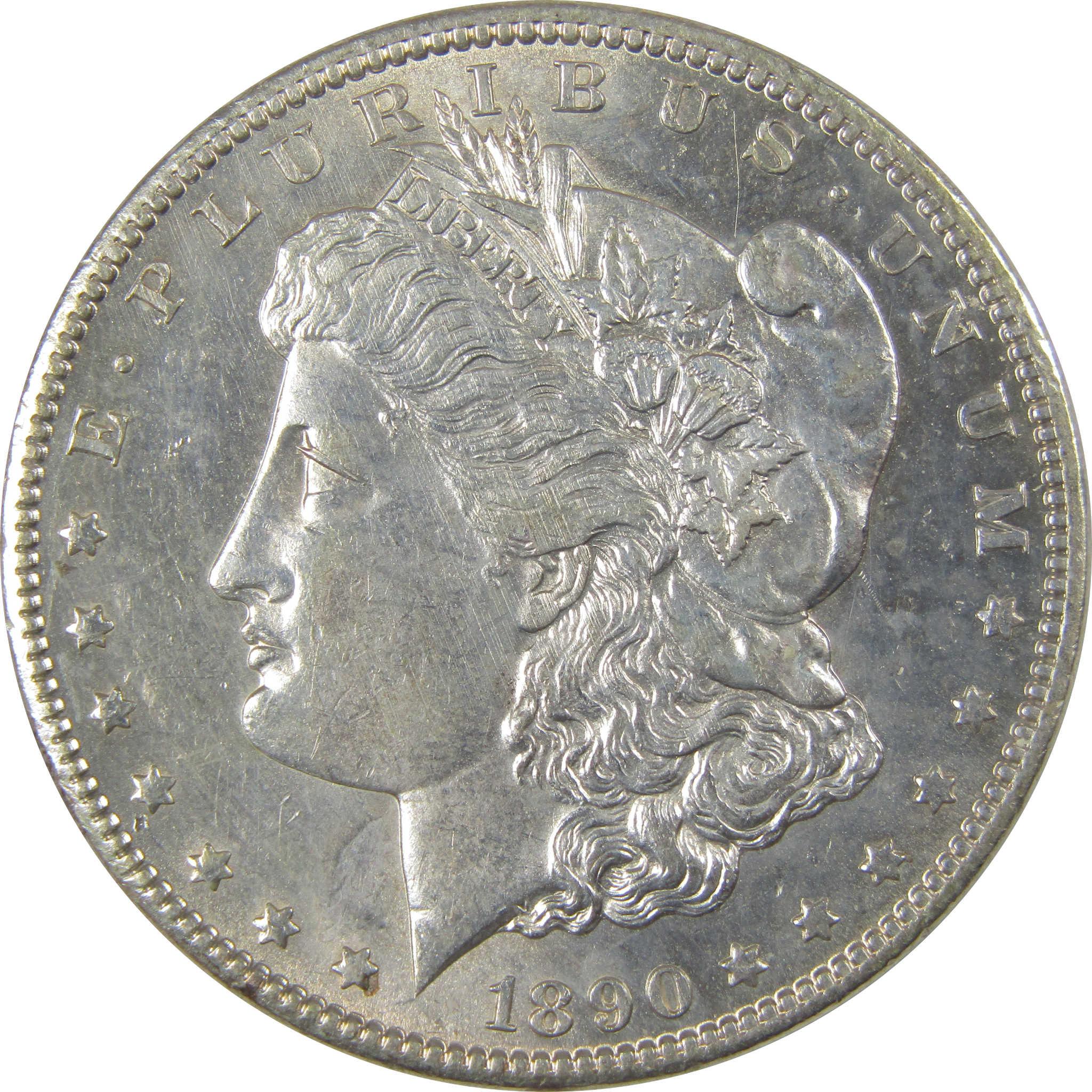 1890 CC Morgan Dollar Borderline Uncirculated Silver SKU:I17932 - Morgan coin - Morgan silver dollar - Morgan silver dollar for sale - Profile Coins & Collectibles