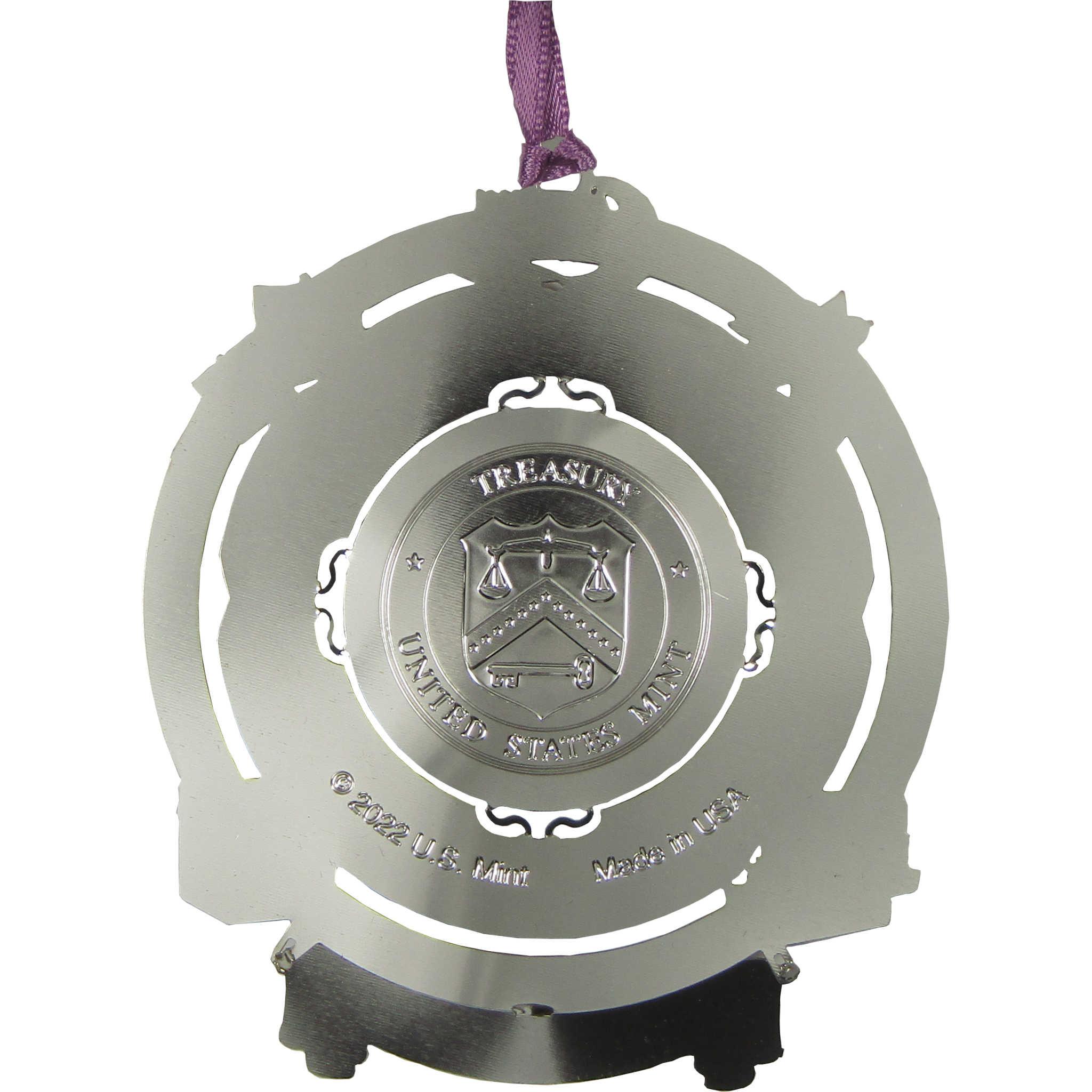 2022 Nina Otero-Warren American Women Quarter Ornament OGP COA