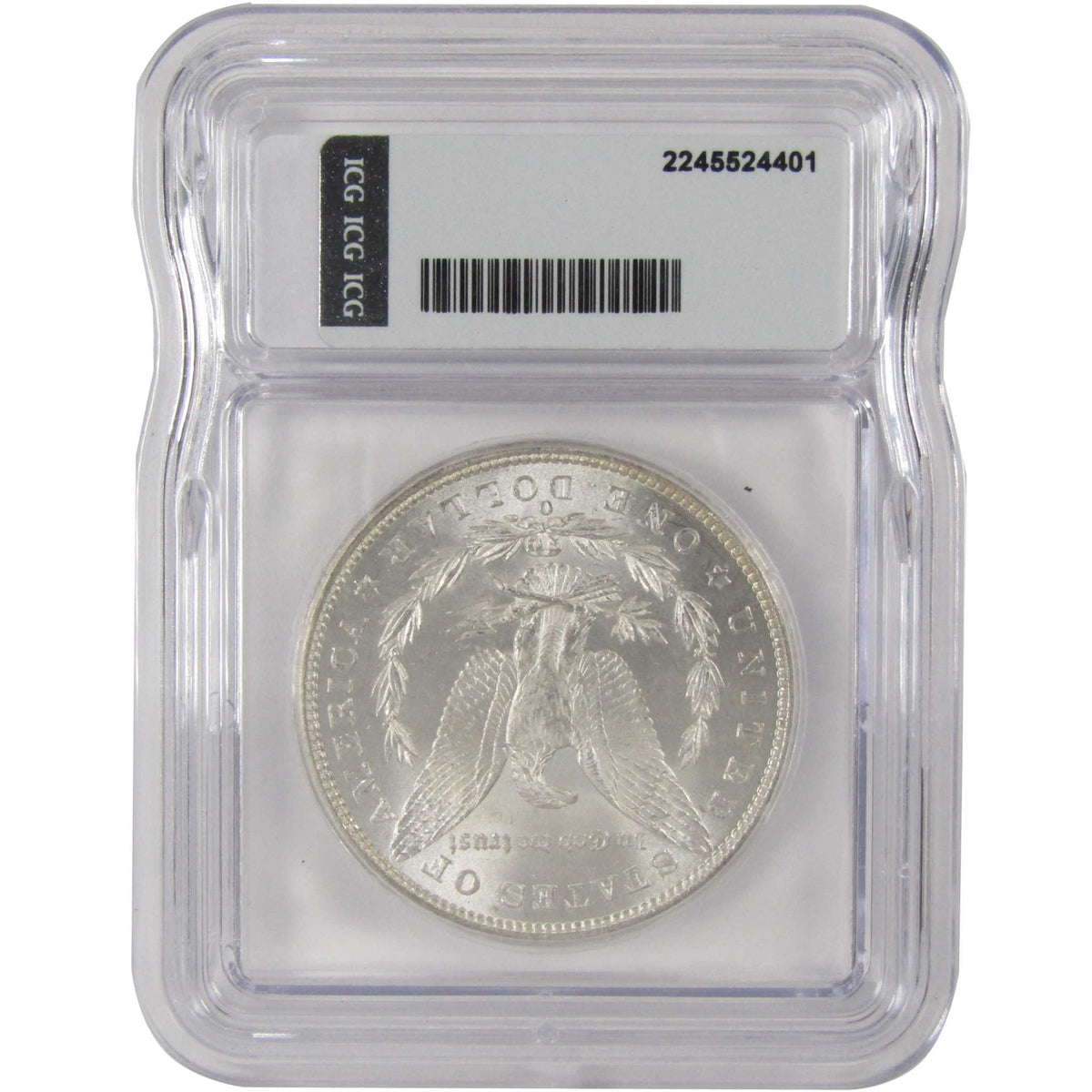 1879 O Morgan Silver Dollar MS 64 ICG Uncirculated $1 Coin SKU:I29171