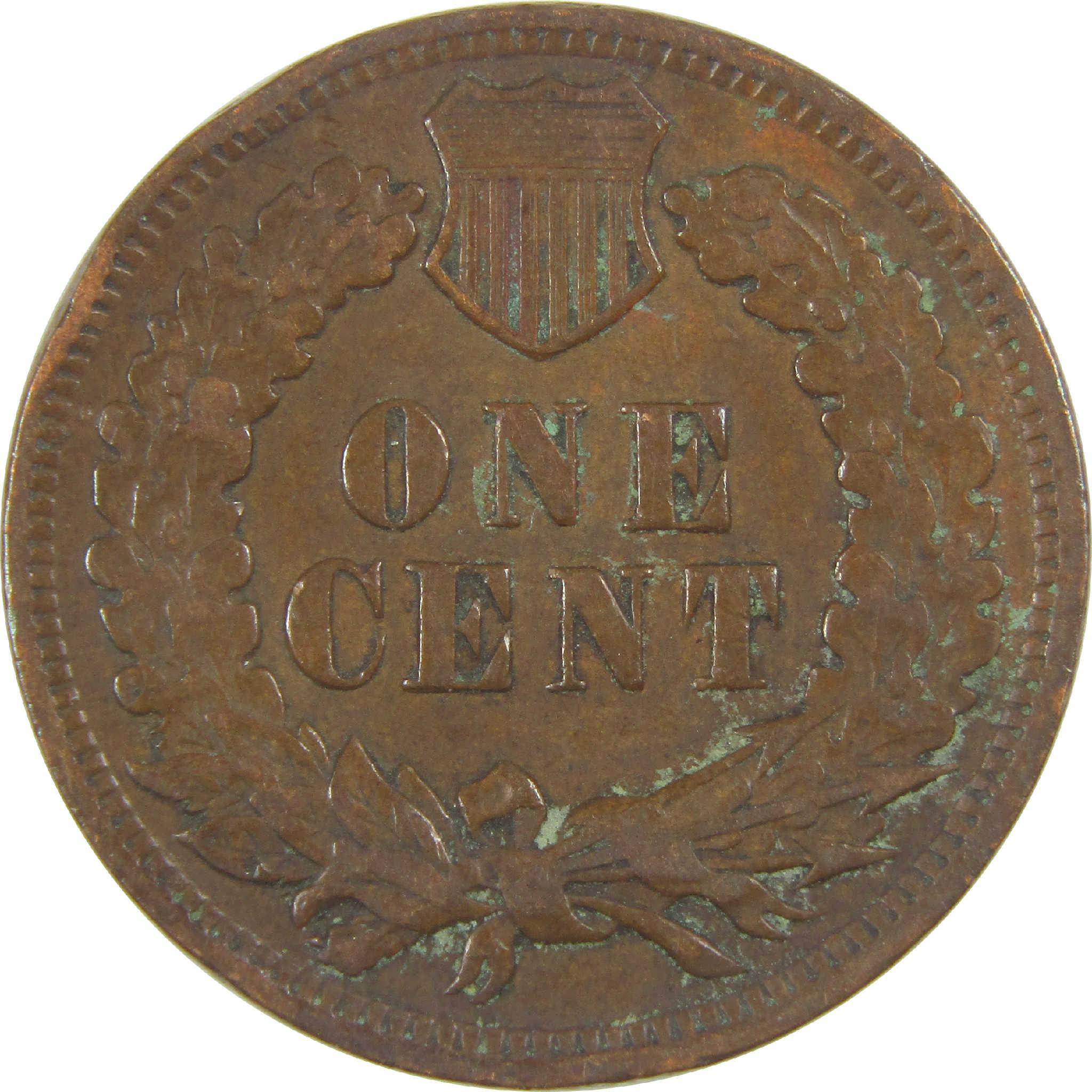 1903 Indian Head Cent F Fine Penny 1c Coin