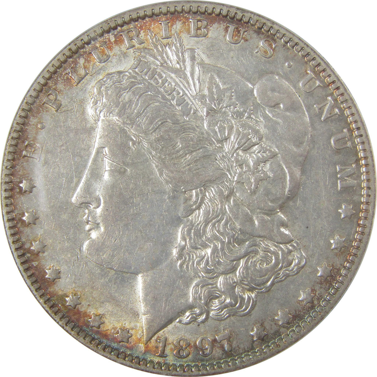 1897 O Morgan Silver Dollar EF 45 ANACS $1 Coin SKU:I24481 - Morgan coin - Morgan silver dollar - Morgan silver dollar for sale - Profile Coins & Collectibles