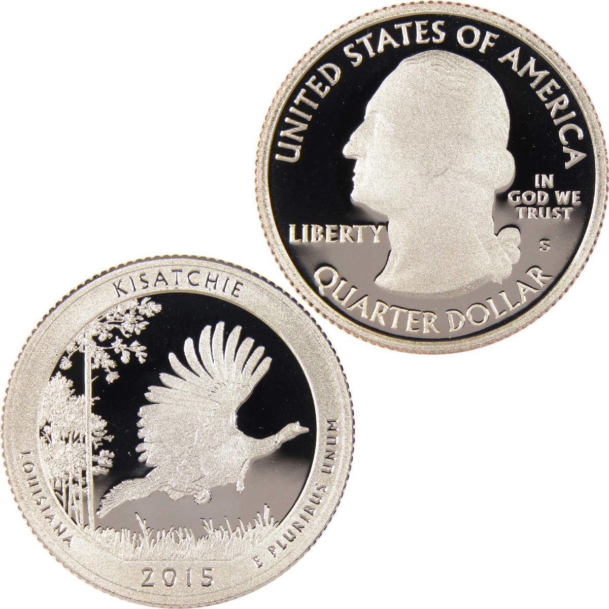 2015 S Kisatchie National Forest Quarter Clad Proof 25c Coin