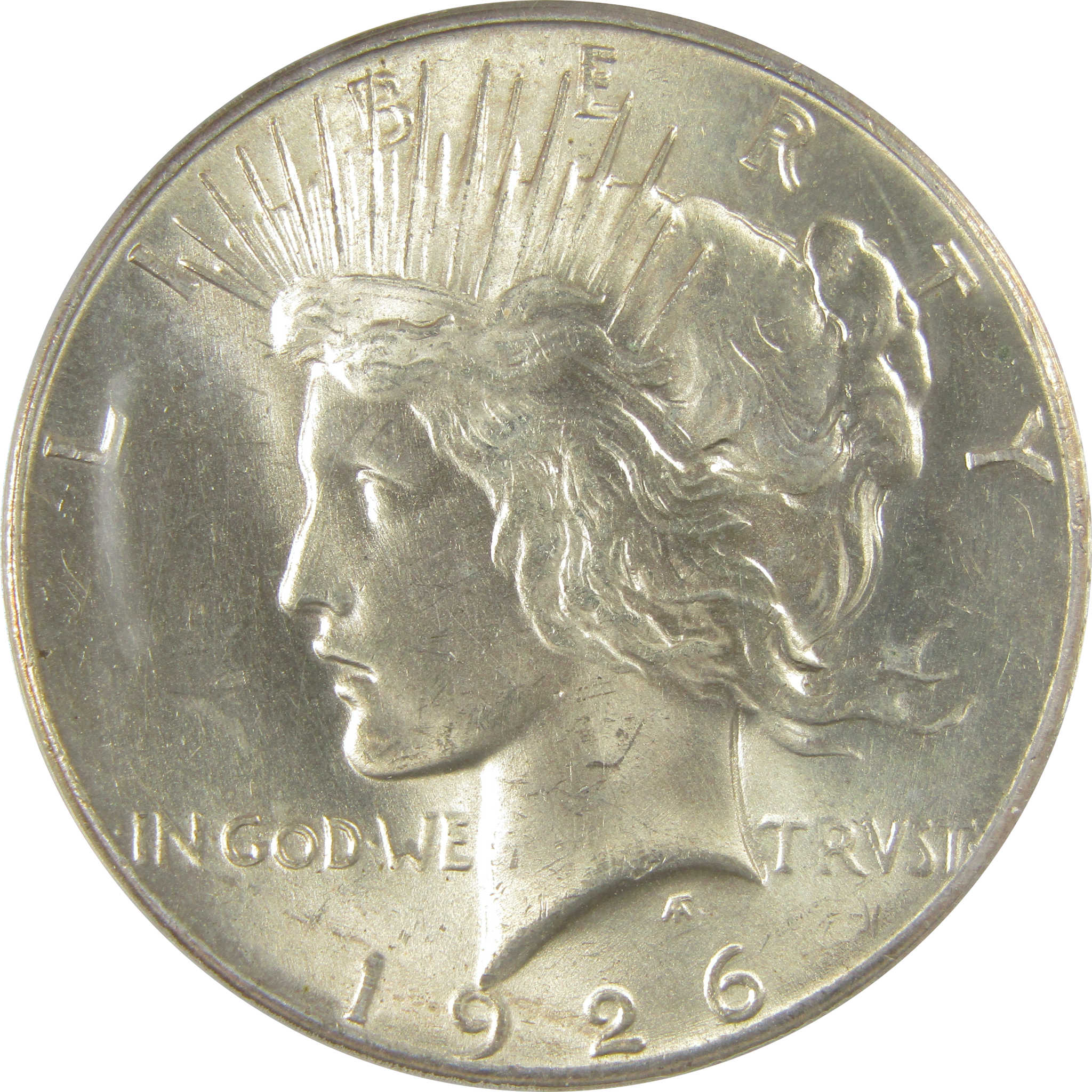 1926 Peace Dollar MS 63 ANACS Silver Uncirculated $1 Coin SKU:I20888
