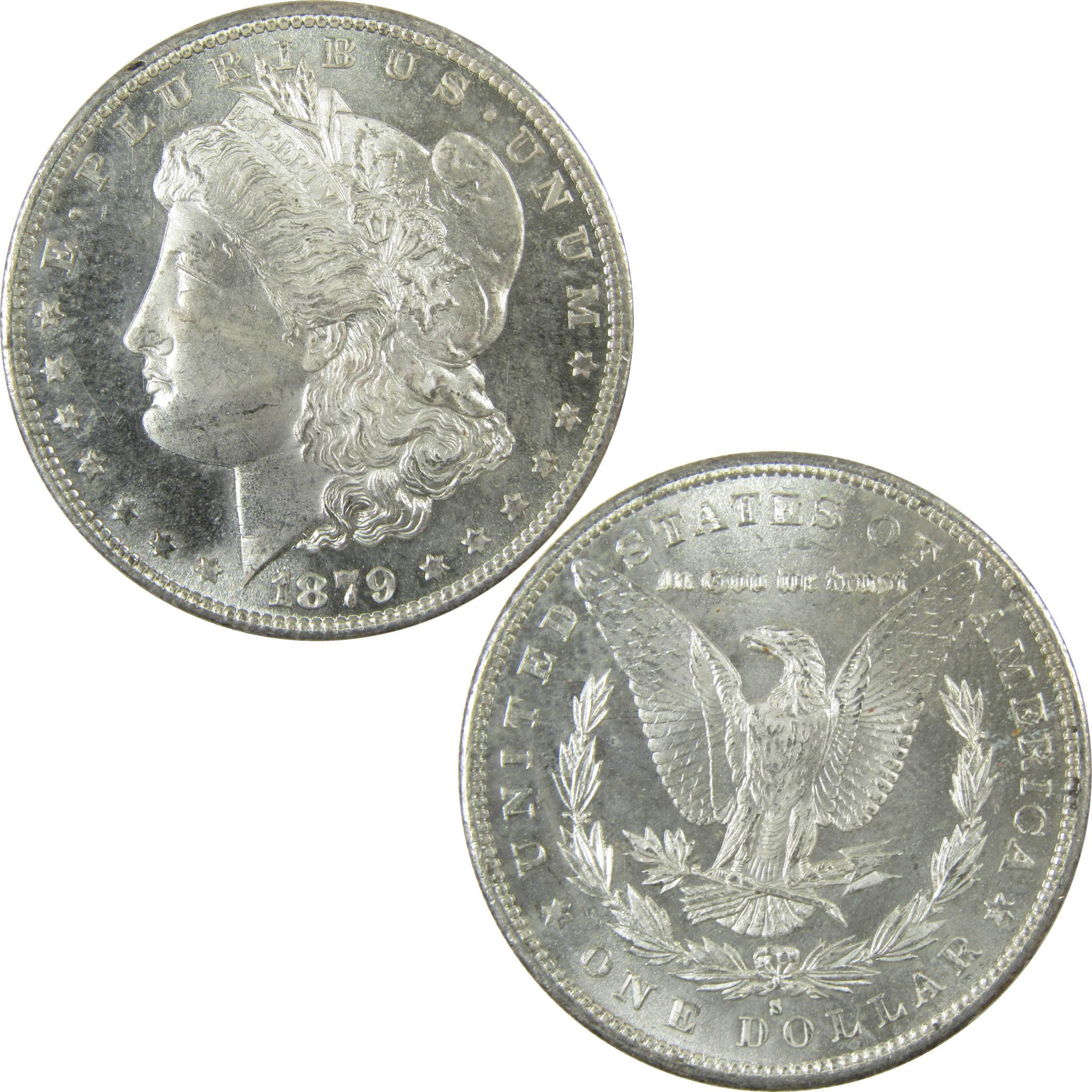 1879 S Rev 79 Morgan Silver Dollar Uncirculated Details SKU:I27678 - Morgan coin - Morgan silver dollar - Morgan silver dollar for sale - Profile Coins & Collectibles
