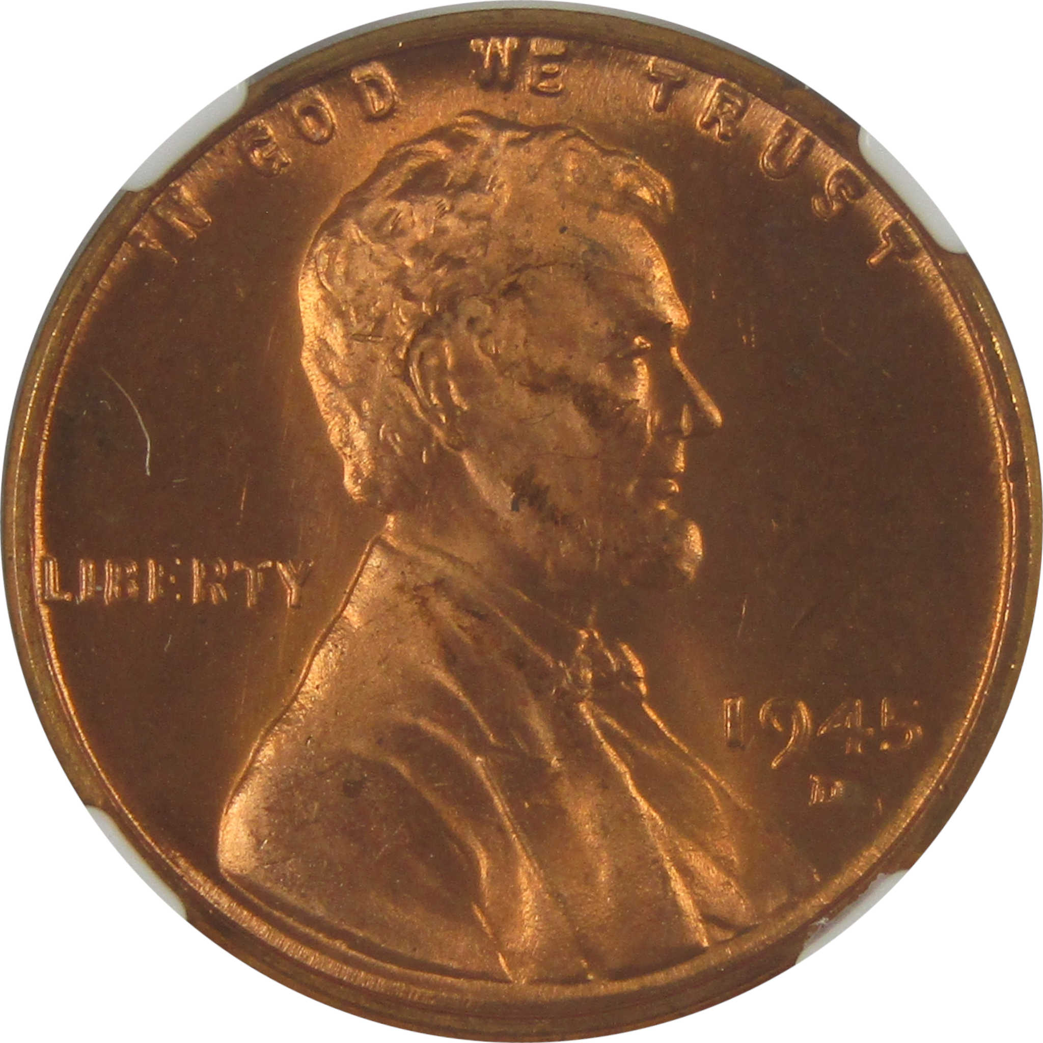 1945 D Lincoln Wheat Cent MS 66 RD NGC Penny Uncirculated SKU:I22634