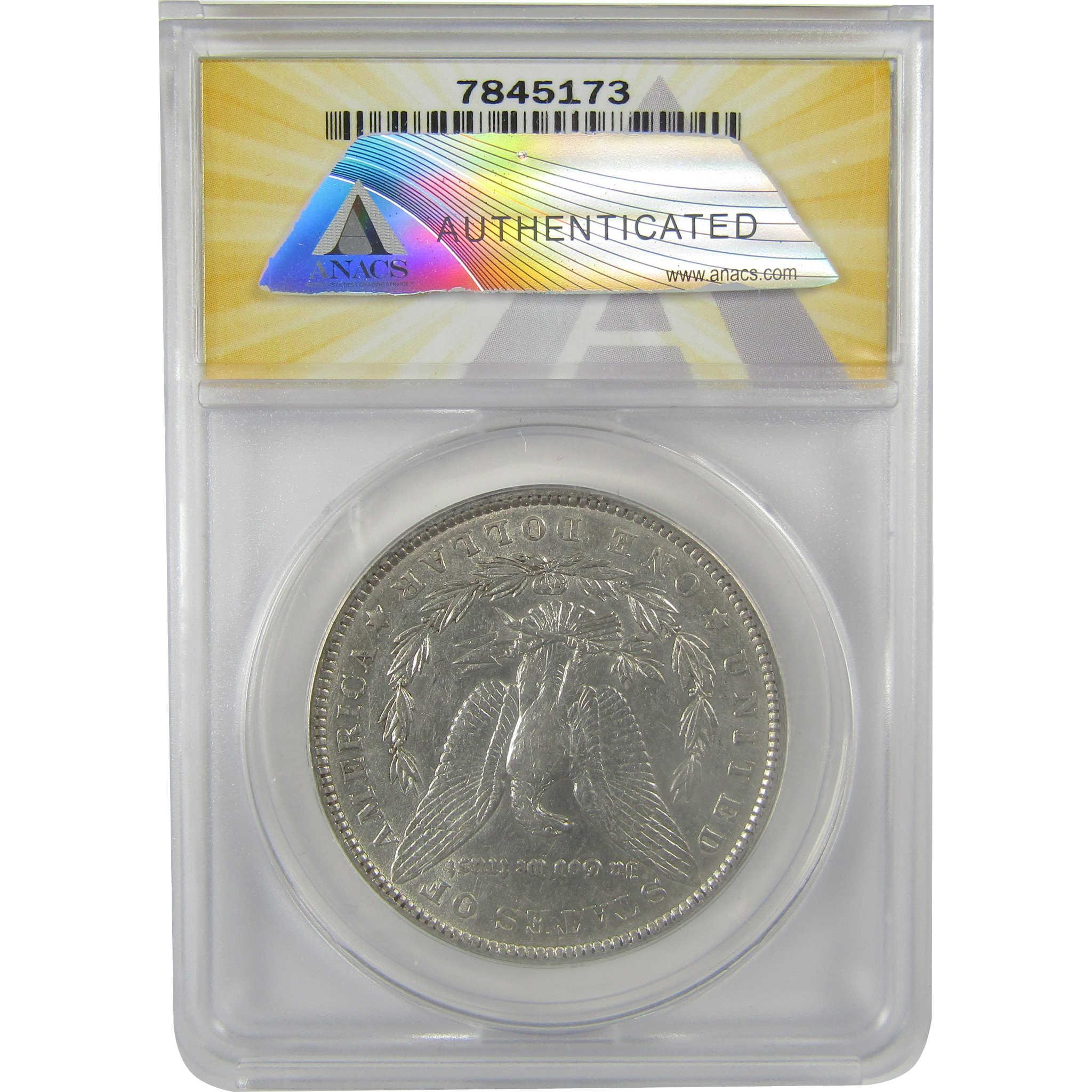 1901 Morgan Dollar AU 50 Details ANACS Silver $1 Coin SKU:I21283 - Morgan coin - Morgan silver dollar - Morgan silver dollar for sale - Profile Coins & Collectibles