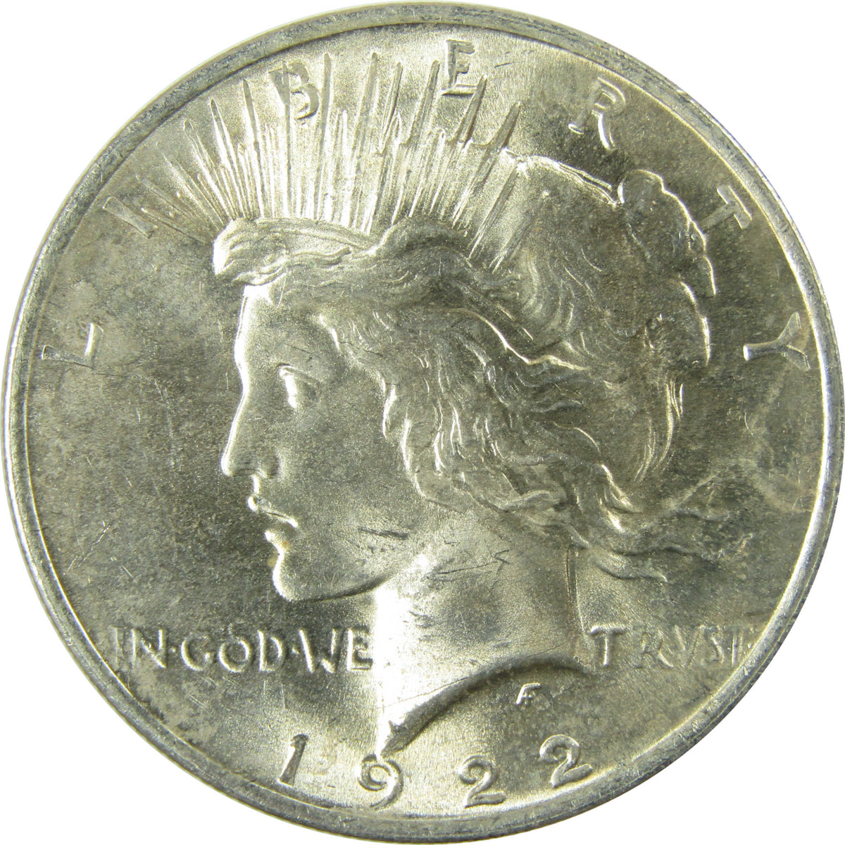 1922 Peace Silver Dollar Uncirculated Mint State $1 Coin SKU:CP1721