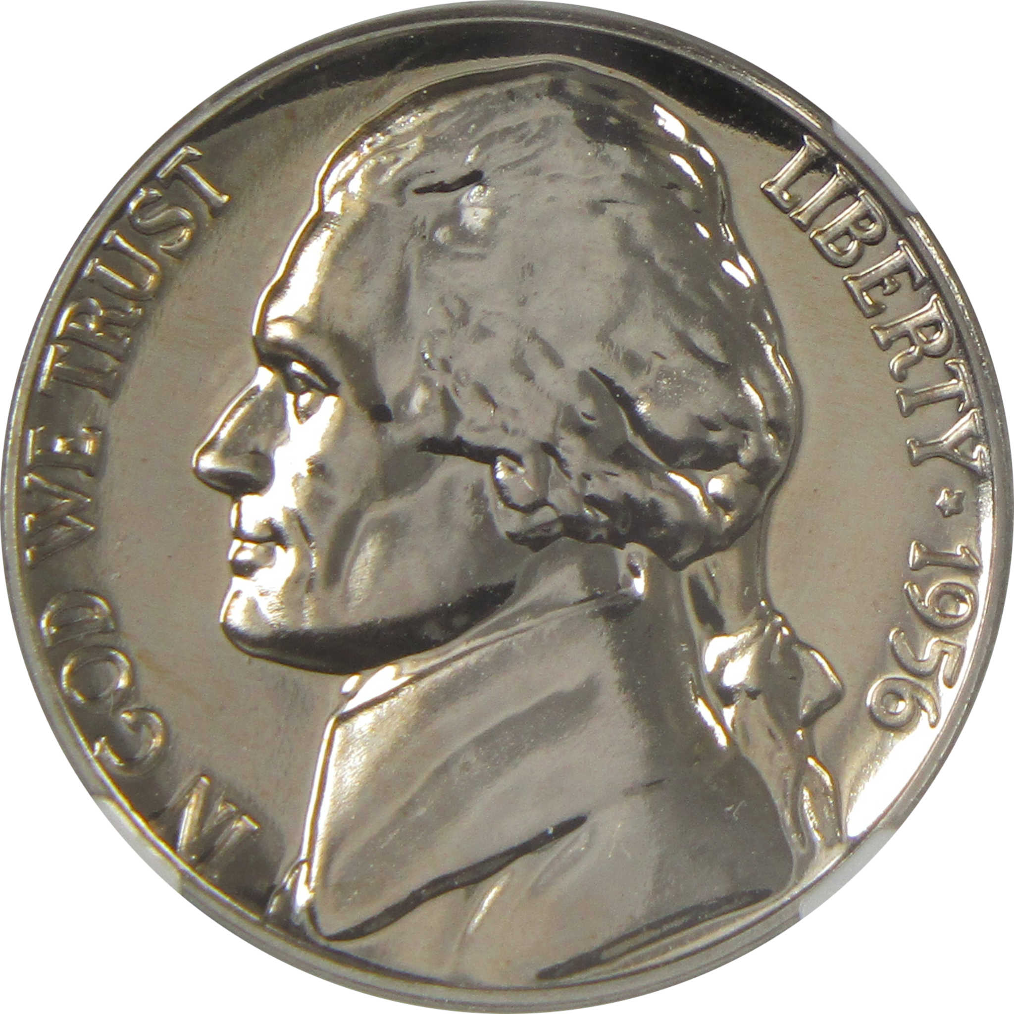 1956 Jefferson Nickel PF 67 NGC Proof 5c Coin SKU:I20638