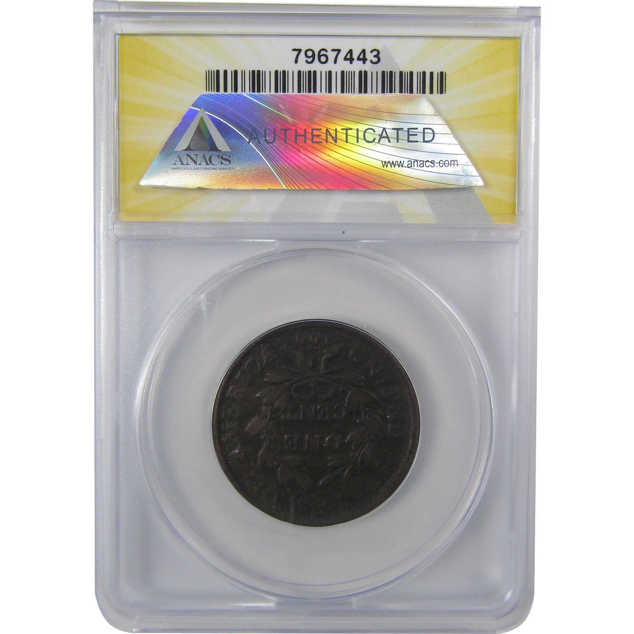 1805 Draped Bust Copper Large Cent VF 20 Details ANACS SKU:I25458