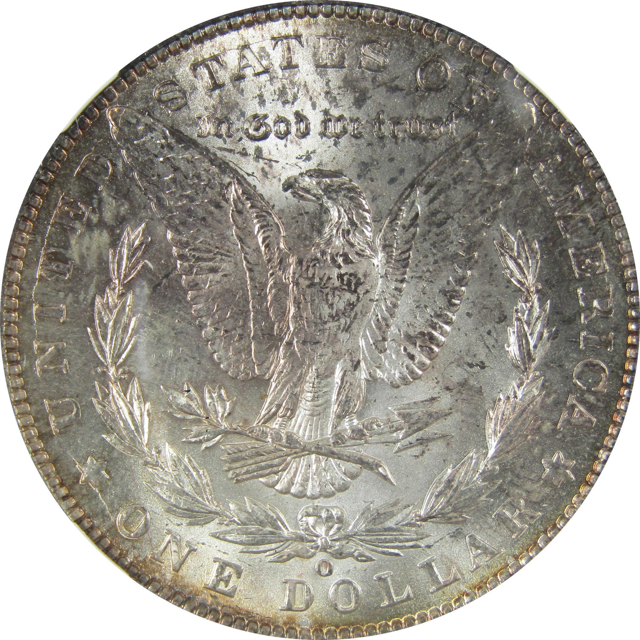 1900 O Morgan Silver Dollar MS 63 NGC Uncirculated Toned SKU:I27886