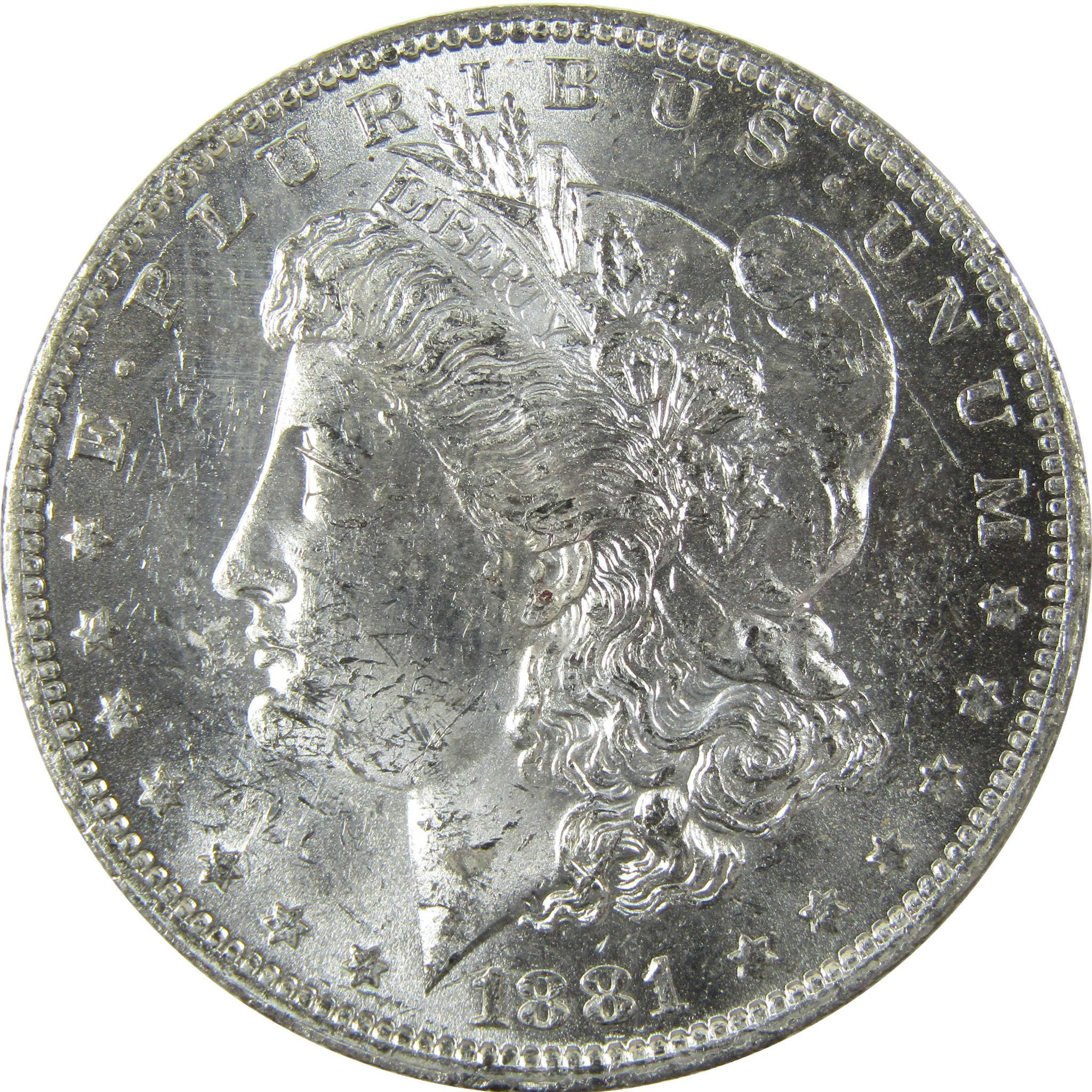 1881 O Morgan Silver Dollar Uncirculated Mint State $1 Coin SKU:I27720 - Morgan coin - Morgan silver dollar - Morgan silver dollar for sale - Profile Coins & Collectibles