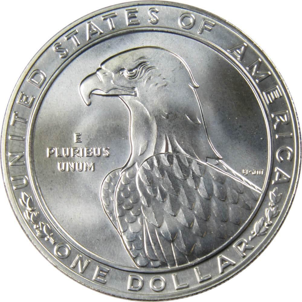 1983 D LA Olympiad Discus Thrower Commemorative Silver $1 Uncirculated