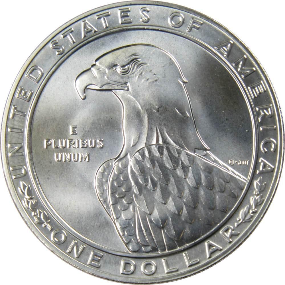 1983 D LA Olympiad Discus Thrower Commemorative Silver $1 Uncirculated