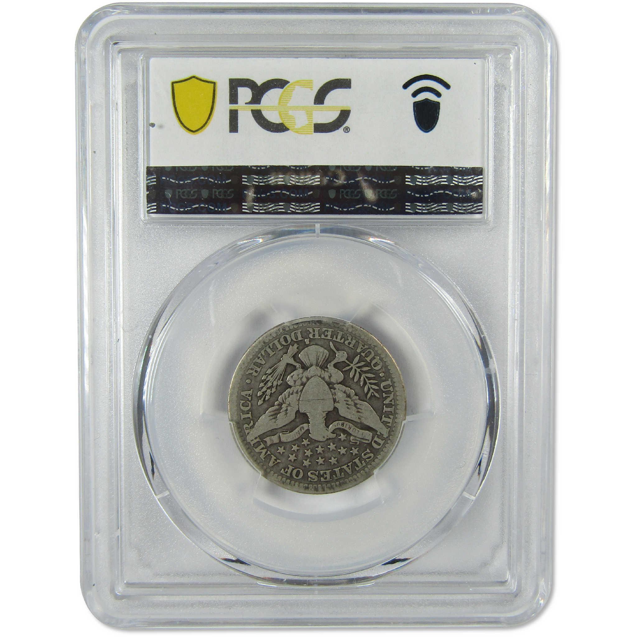 1914 S Barber Silver Quarter VG 10 PCGS CAC 25c Coin Collectible
