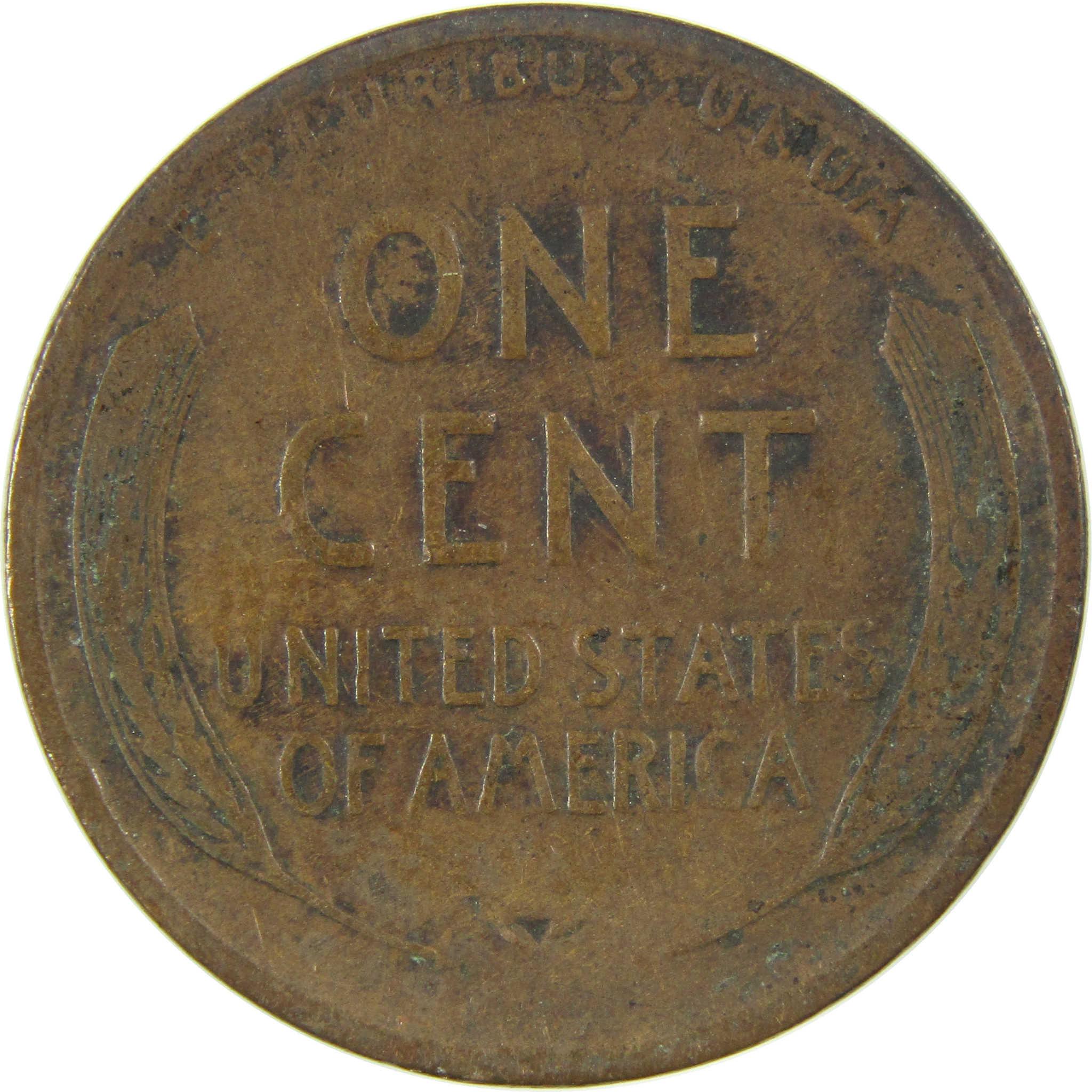 1919 D Lincoln Wheat Cent VG Very Good Penny 1c Coin SKU:I27182