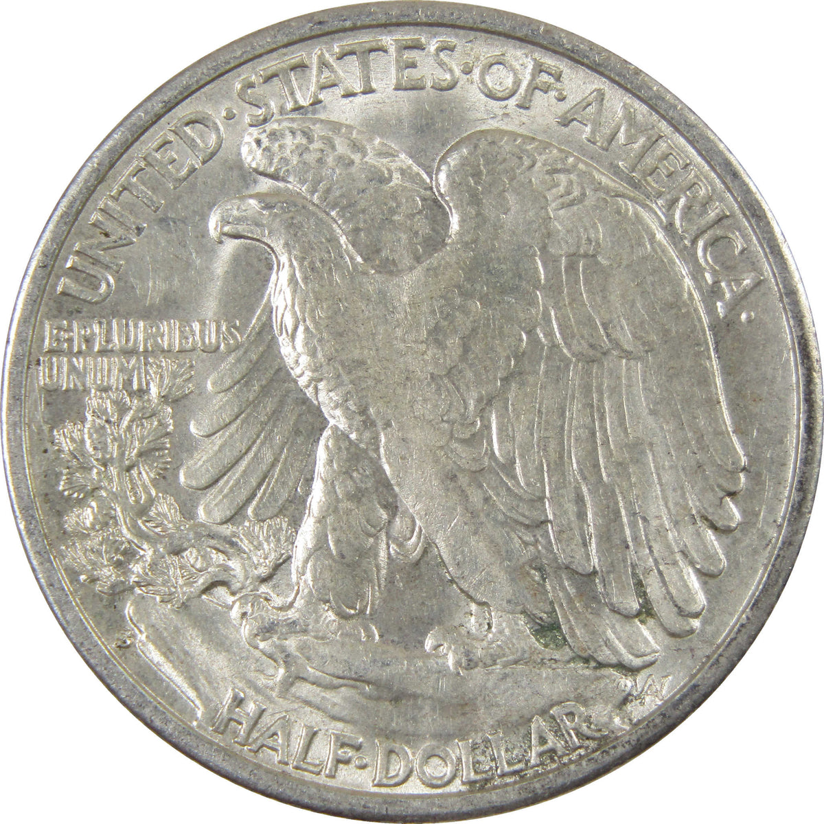 1940 S Liberty Walking Silver 50c Borderline Uncirculated SKU:I28657