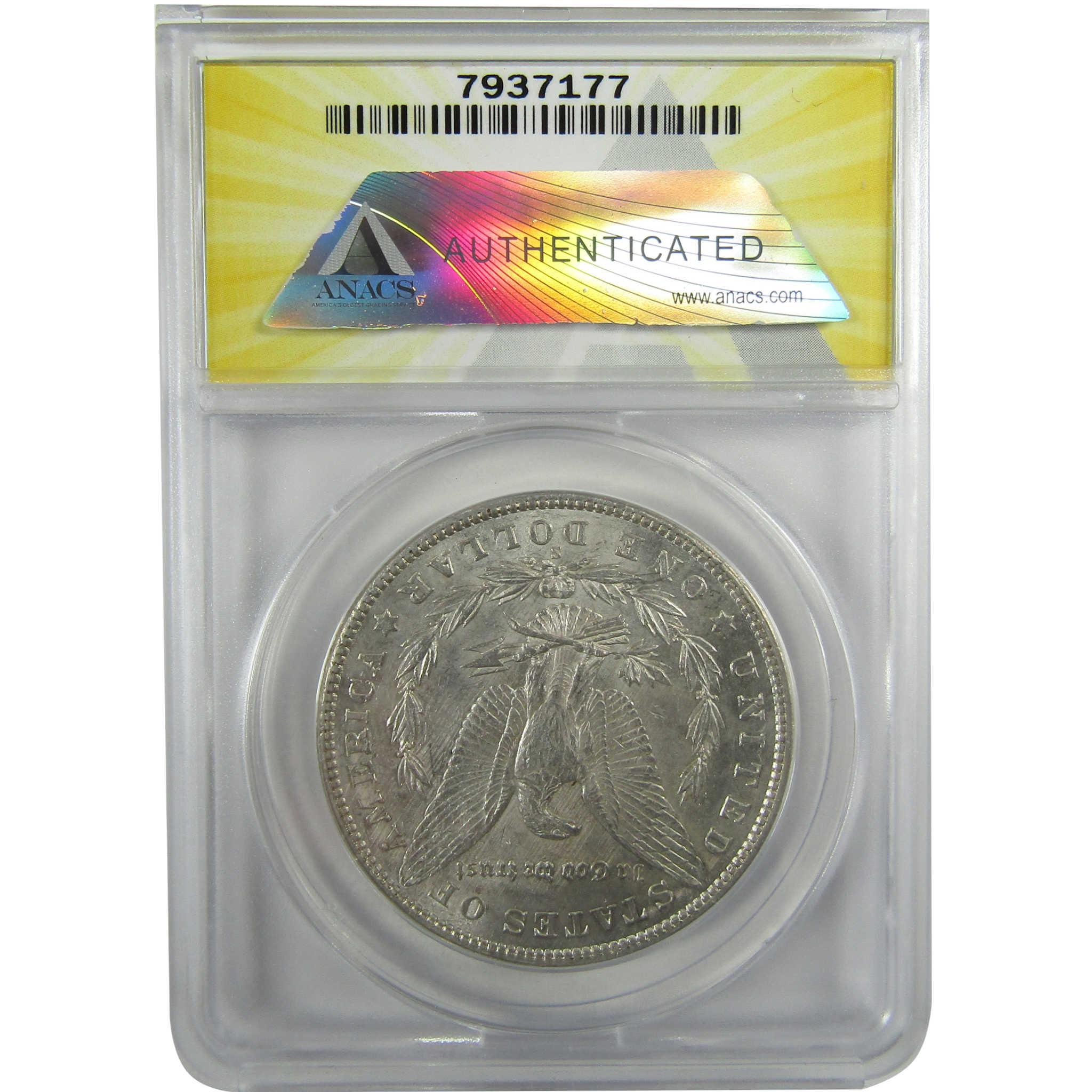 1900 S Morgan Silver Dollar AU 58 ANACS $1 Coin Collectible SKU:I28052 - Morgan coin - Morgan silver dollar - Morgan silver dollar for sale - Profile Coins & Collectibles