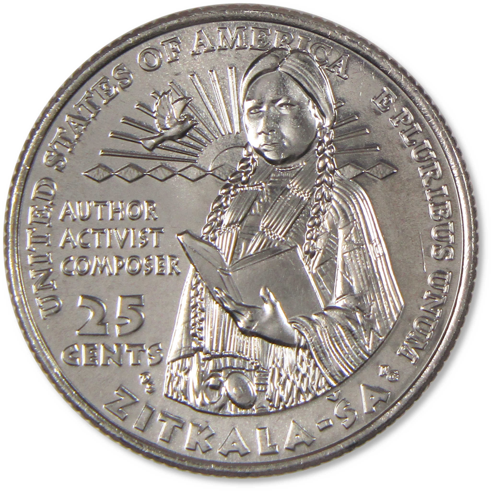 2024 D Zitkala-Sa American Women Quarter Uncirculated Clad 25c Coin