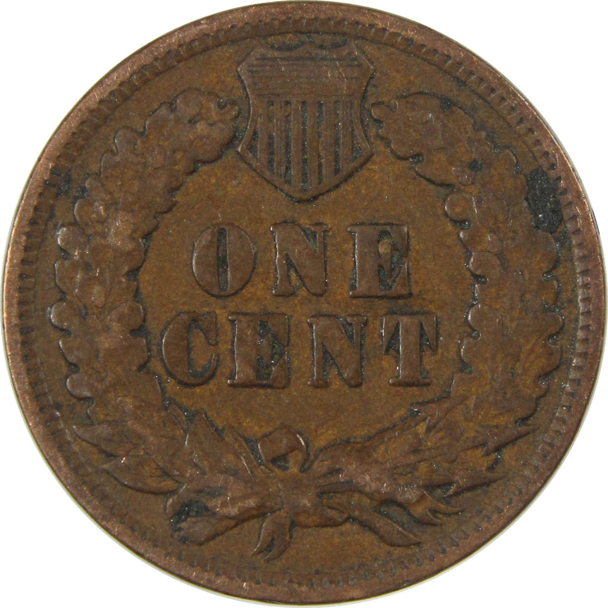 1902 Indian Head Cent VG Very Good Penny 1c Coin SKU:I27056