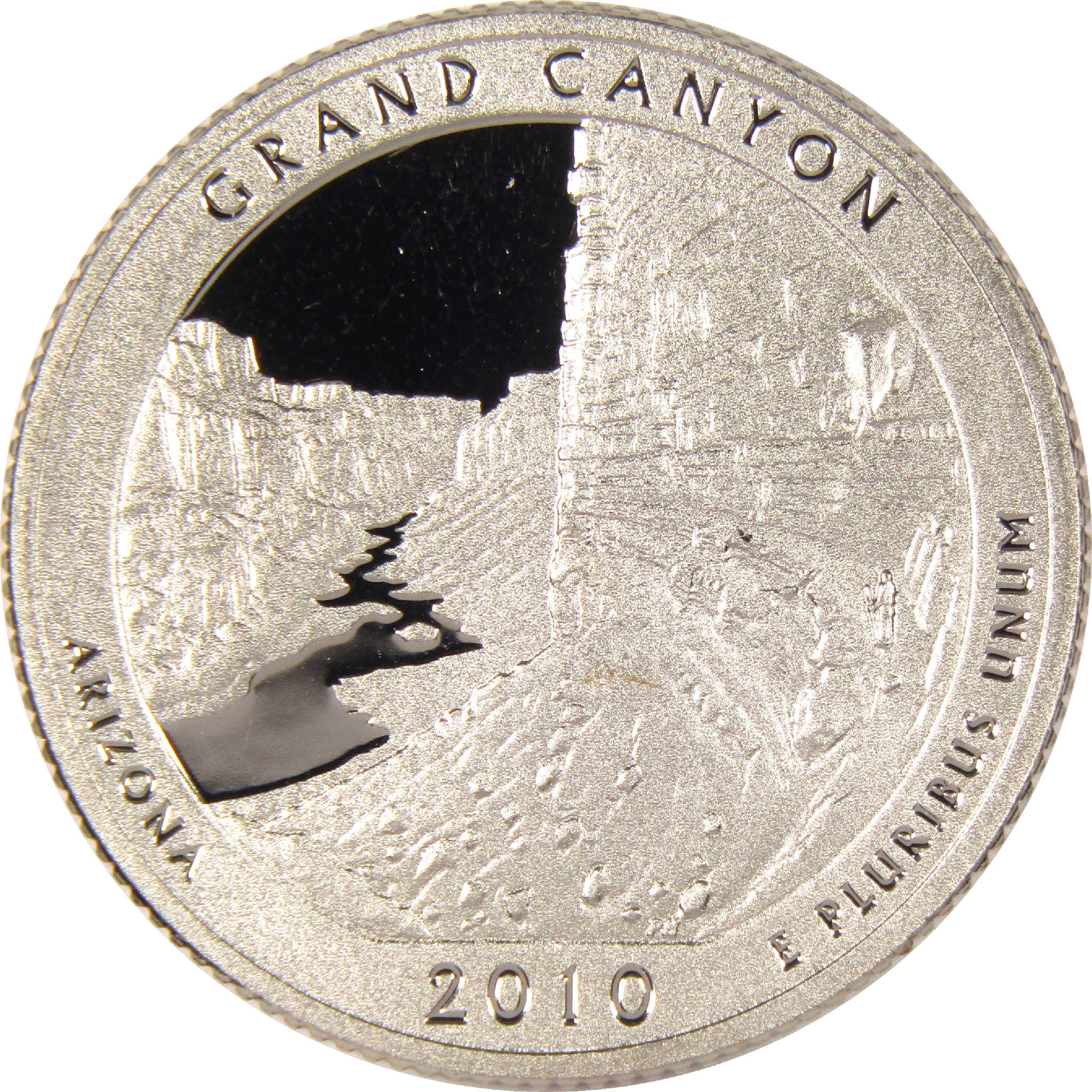 2010 S Grand Canyon National Park Quarter Clad 25c Proof Coin