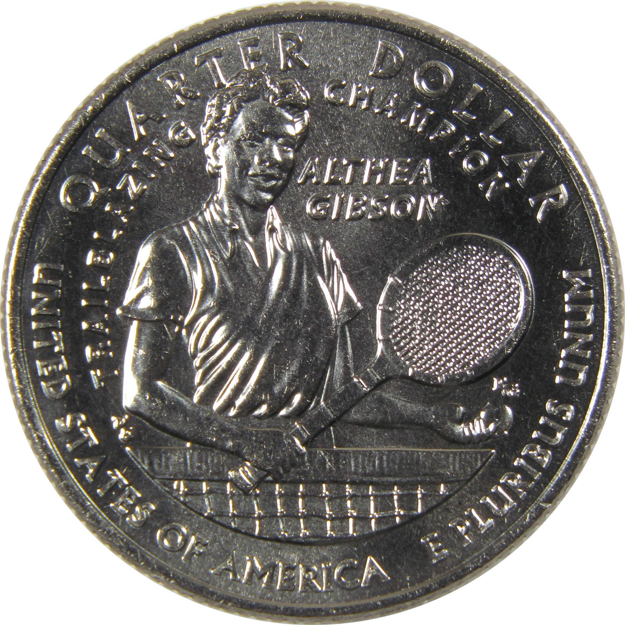 2025 D Althea Gibson American Women Quarter Uncirculated Clad 25c Coin