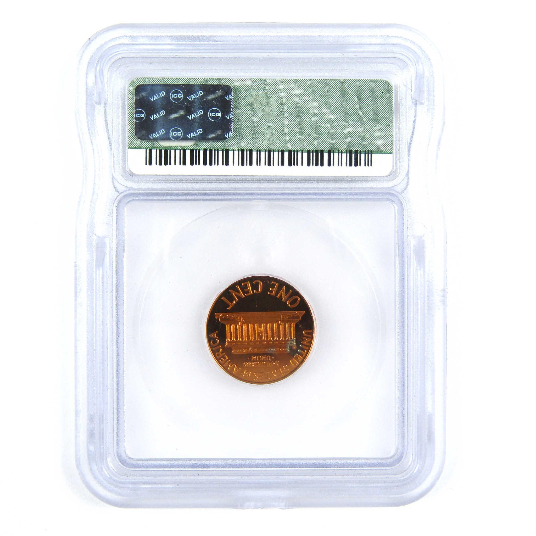 1962 Lincoln Memorial Cent PR 69 DCAM ICG Penny 1c Proof SKU:CPC7457