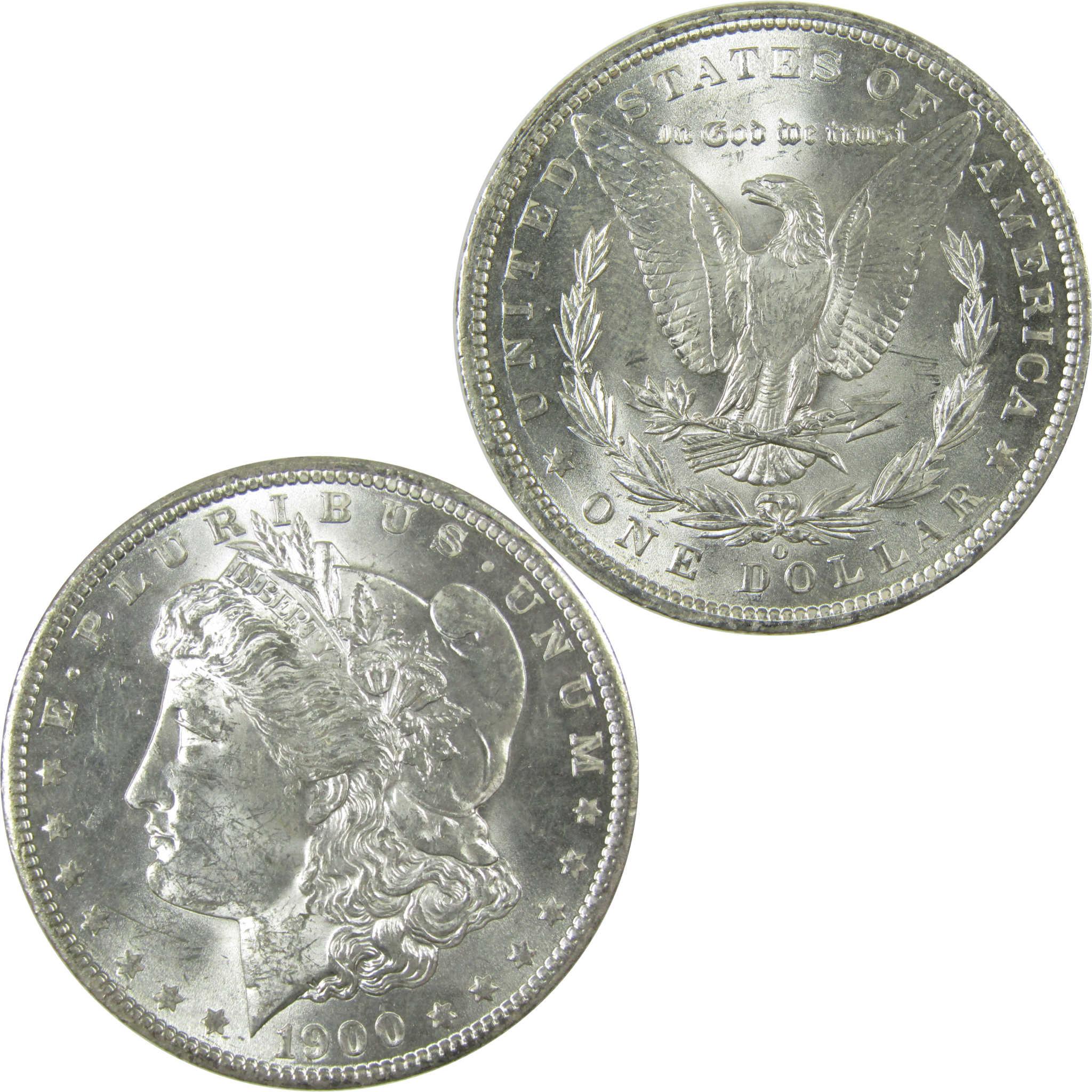 1900 O Morgan Silver Dollar Uncirculated Mint State $1 Coin SKU:I27748 - Morgan coin - Morgan silver dollar - Morgan silver dollar for sale - Profile Coins & Collectibles