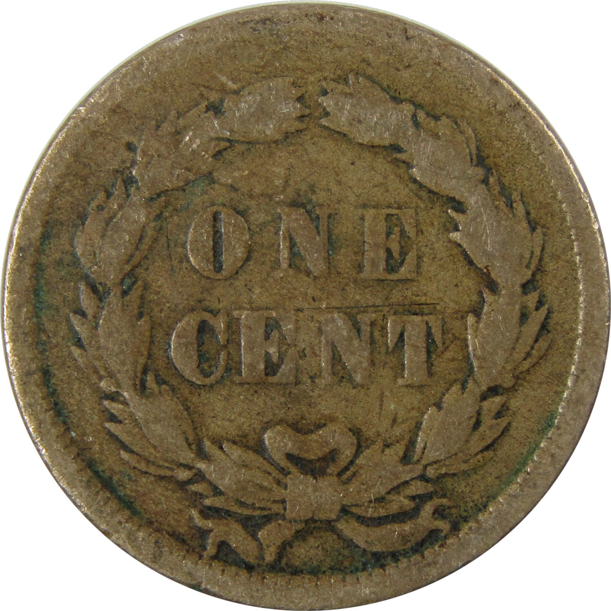 1859 Indian Head Cent G Good Penny 1c Coin SKU:CP1298