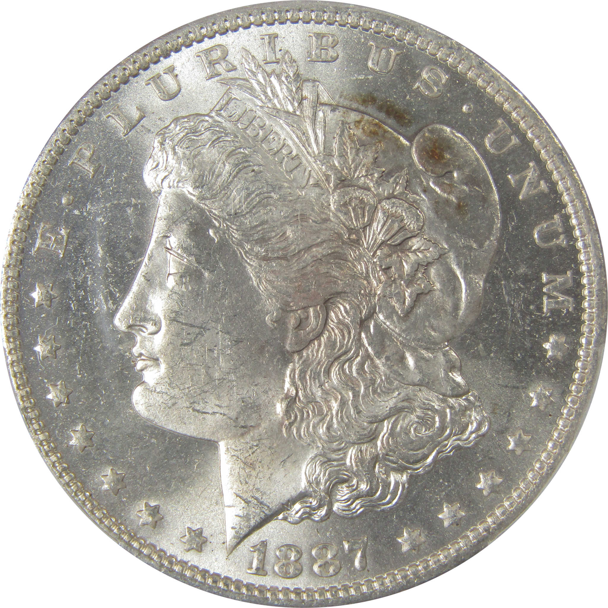 1887 O Morgan Dollar MS 64 PCGS Silver Uncirculated $1 Coin SKU:I23302 - Morgan coin - Morgan silver dollar - Morgan silver dollar for sale - Profile Coins & Collectibles