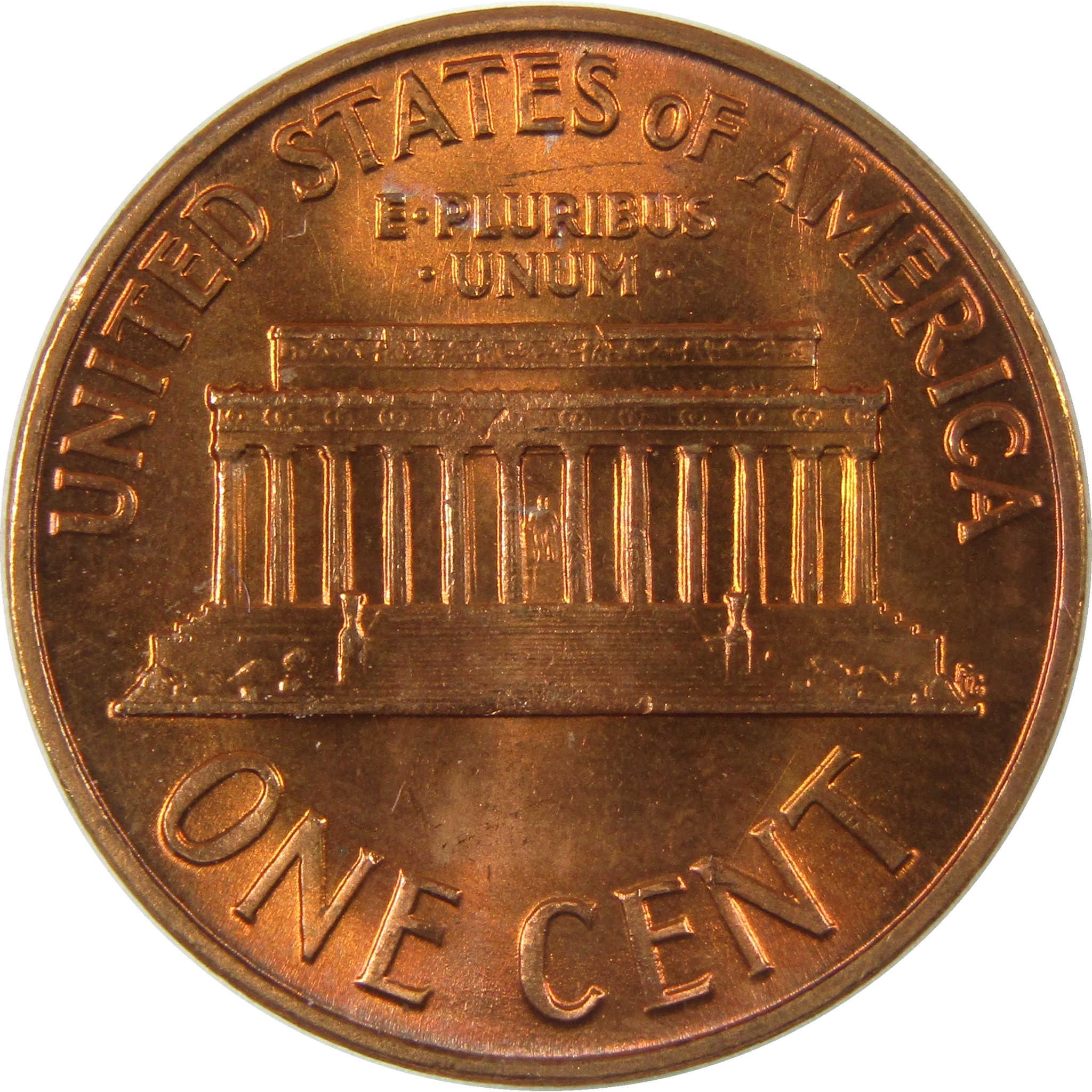 1960 Small Date Lincoln Memorial Cent Uncirculated Penny 1c Coin