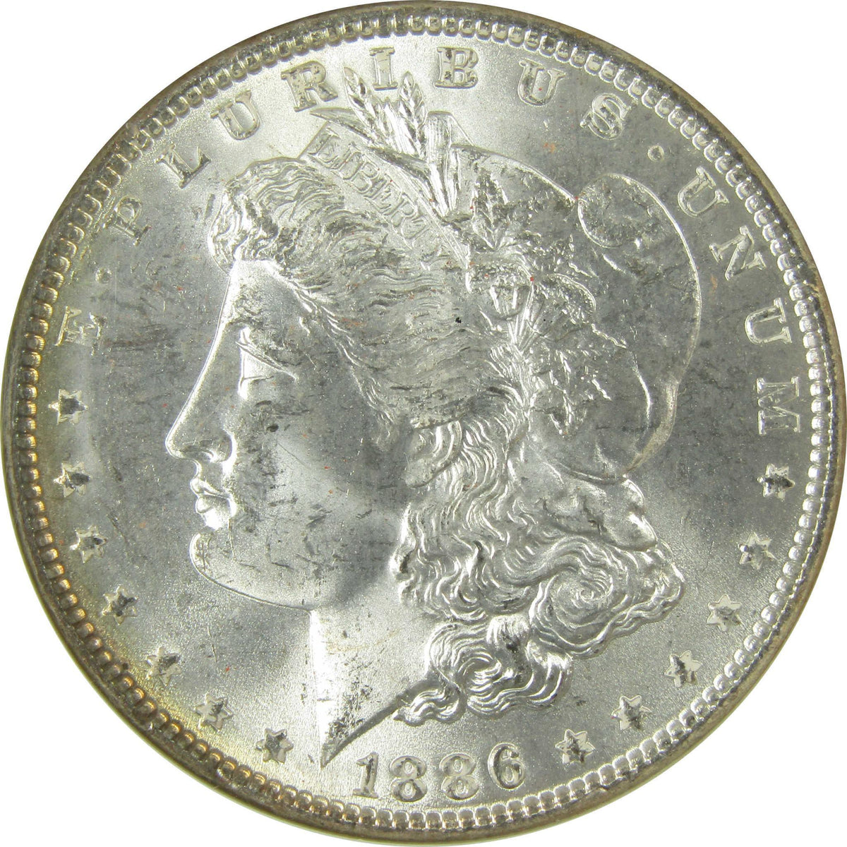1886 Morgan Silver Dollar MS 64 NGC Uncirculated $1 Coin SKU:CP403 - Morgan coin - Morgan silver dollar - Morgan silver dollar for sale - Profile Coins & Collectibles